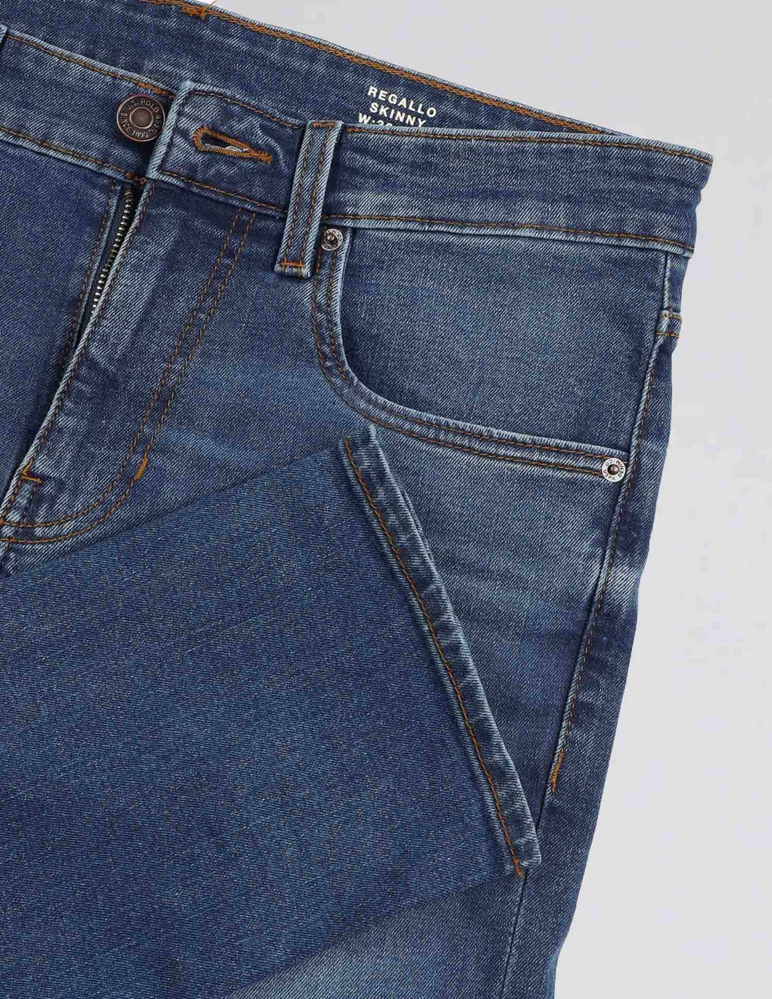 U.S. Polo Assn. Denim Co. Regallo Skinny Fit Blue Vintage Jeans