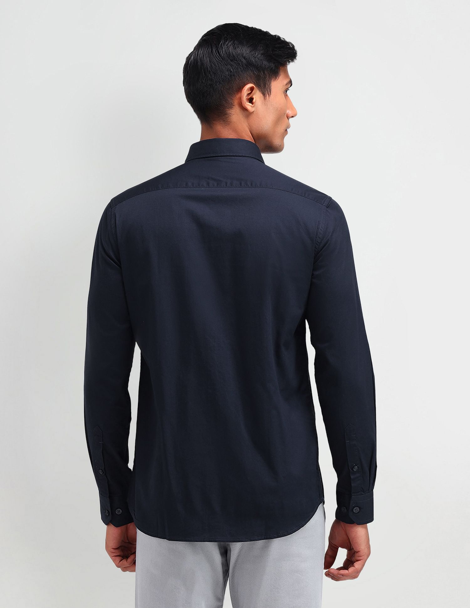 Arrow Sport Manhattan Slim Fit Twill Shirt