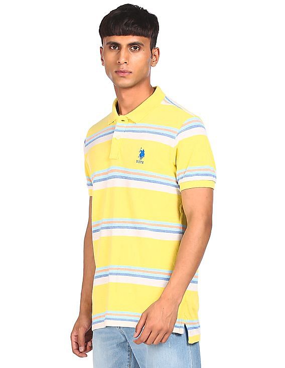 U.S. Polo Assn. Cotton Striped Polo Shirt