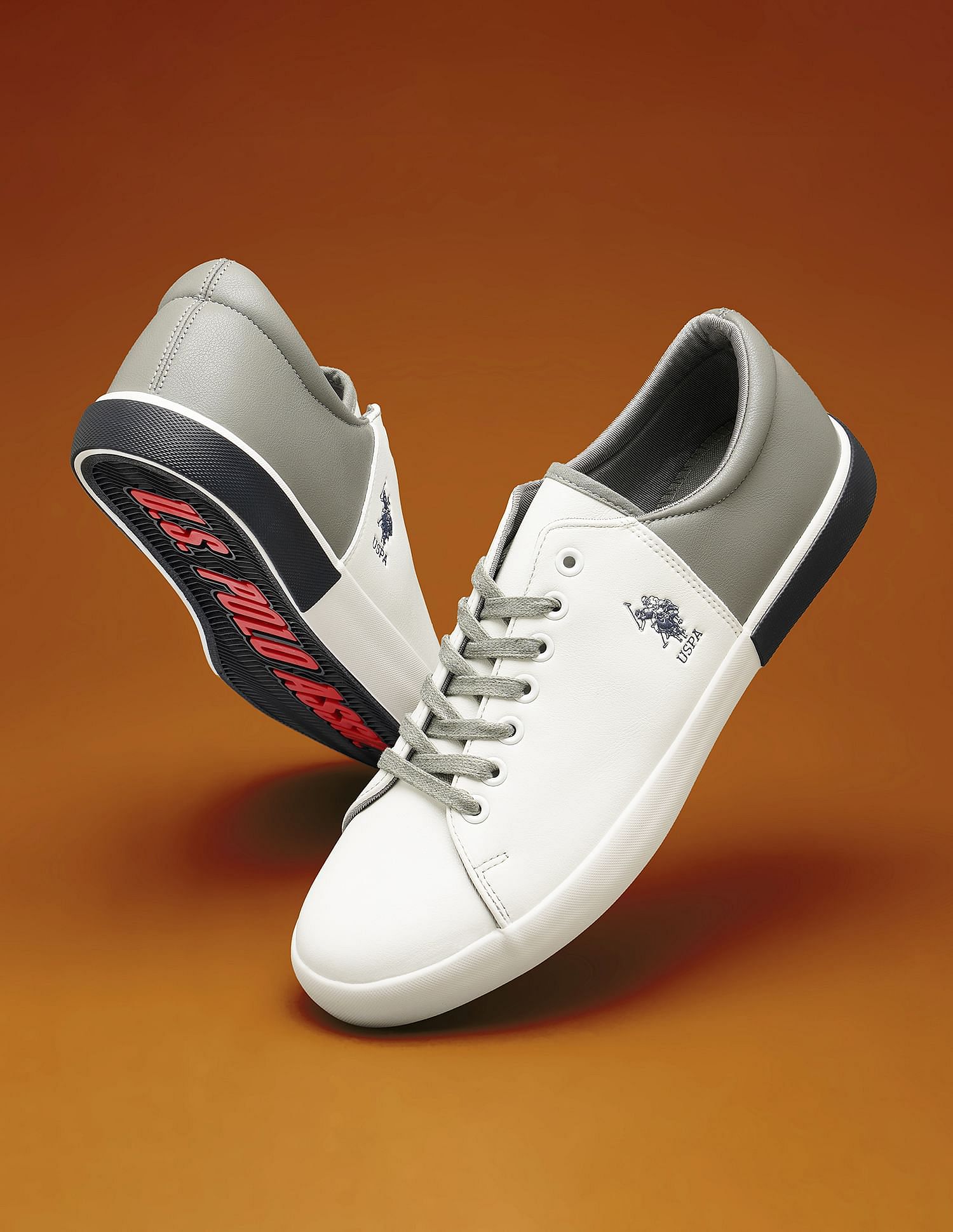 U.S. Polo Assn. Men Panal 3.0 Colourblocked Sneakers