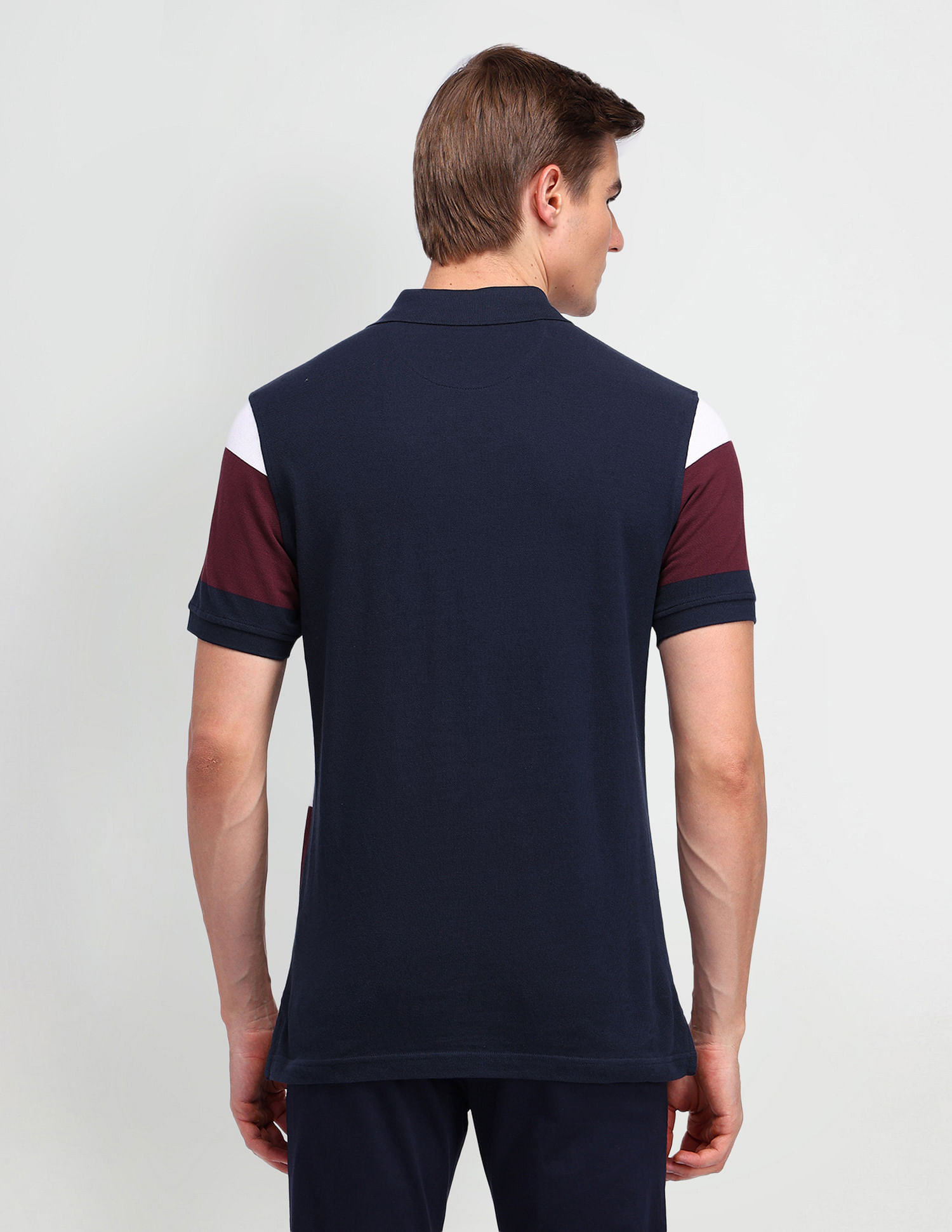 Arrow Sport Horizontal Striped Regular Polo Shirt