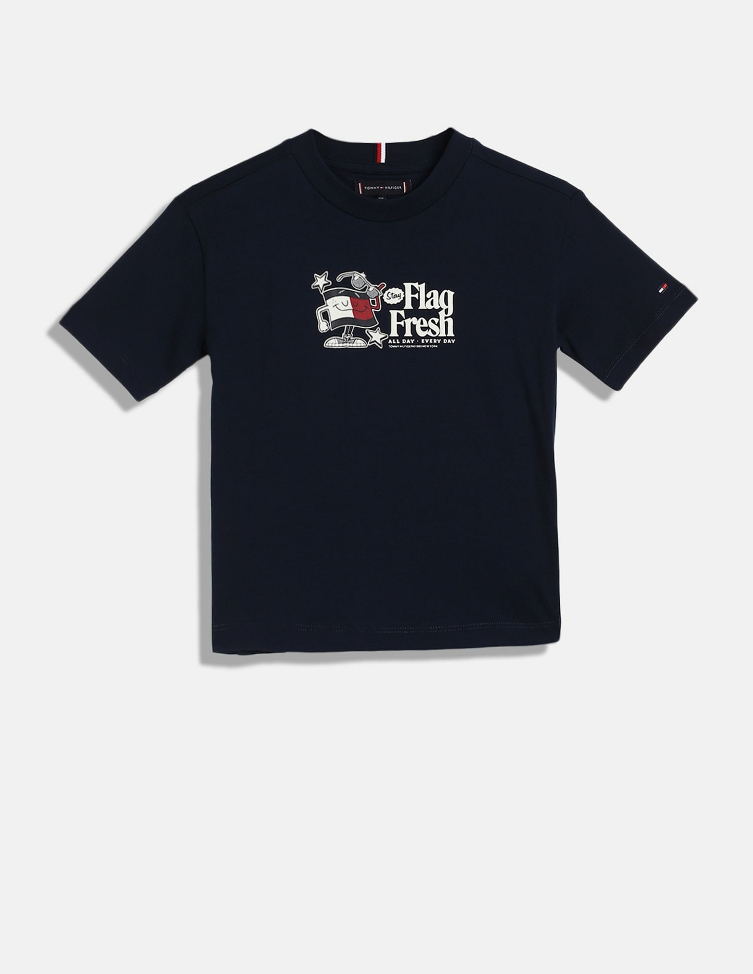 Tommy Hilfiger Kids Boys Graphic Relaxed-Fit Cotton T-Shirt