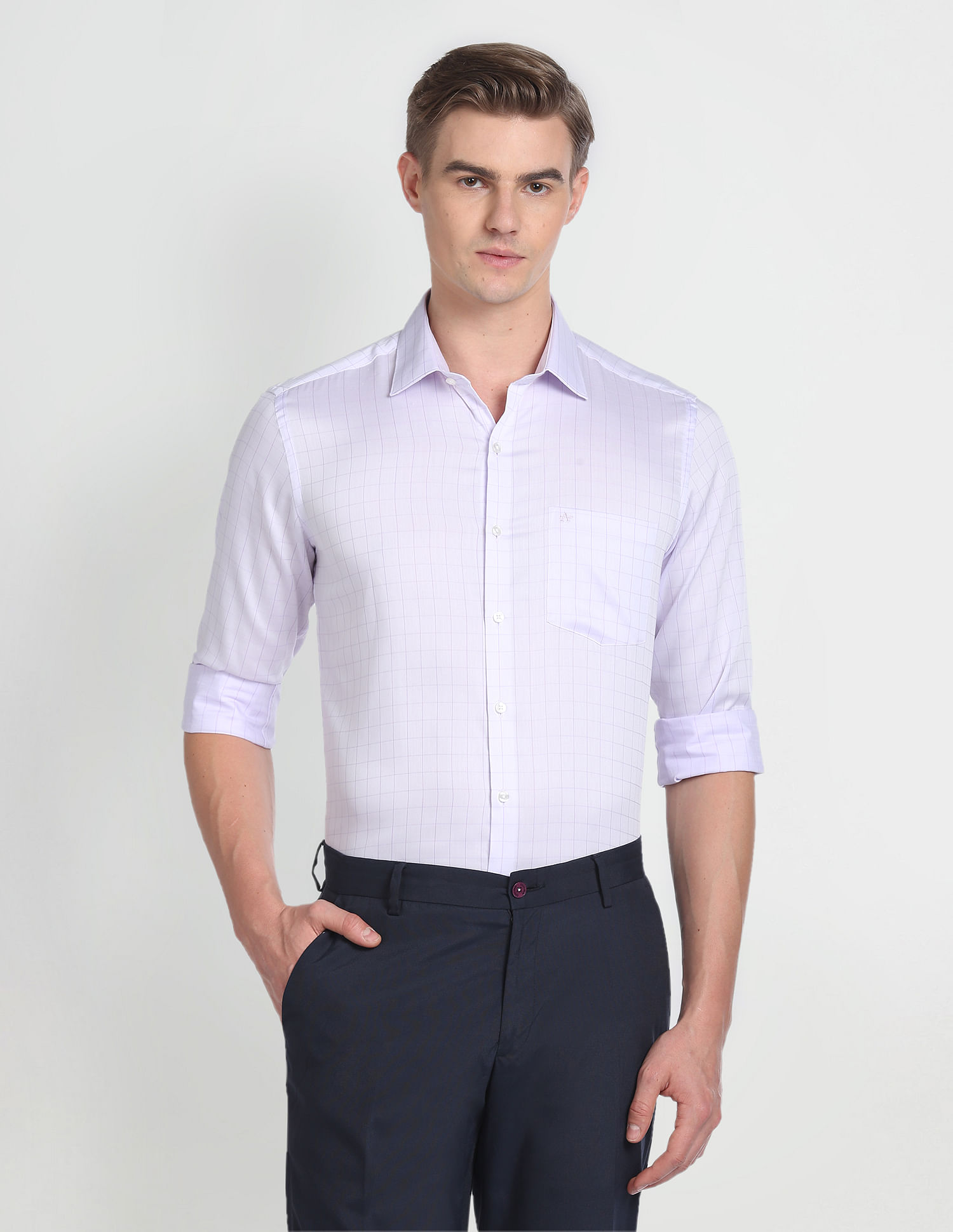 Arrow Graph Check Formal Shirt