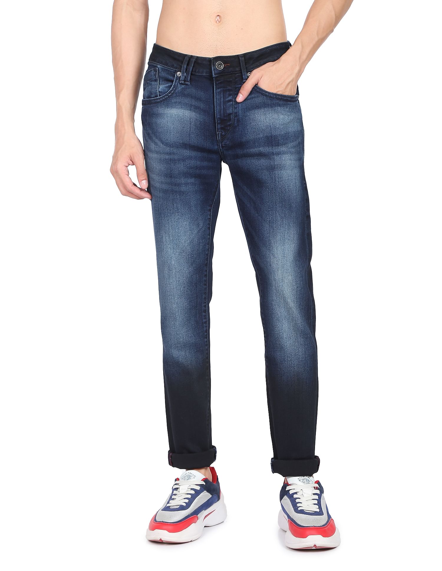 Flying Machine Mid Rise Skinny Fit Jeans