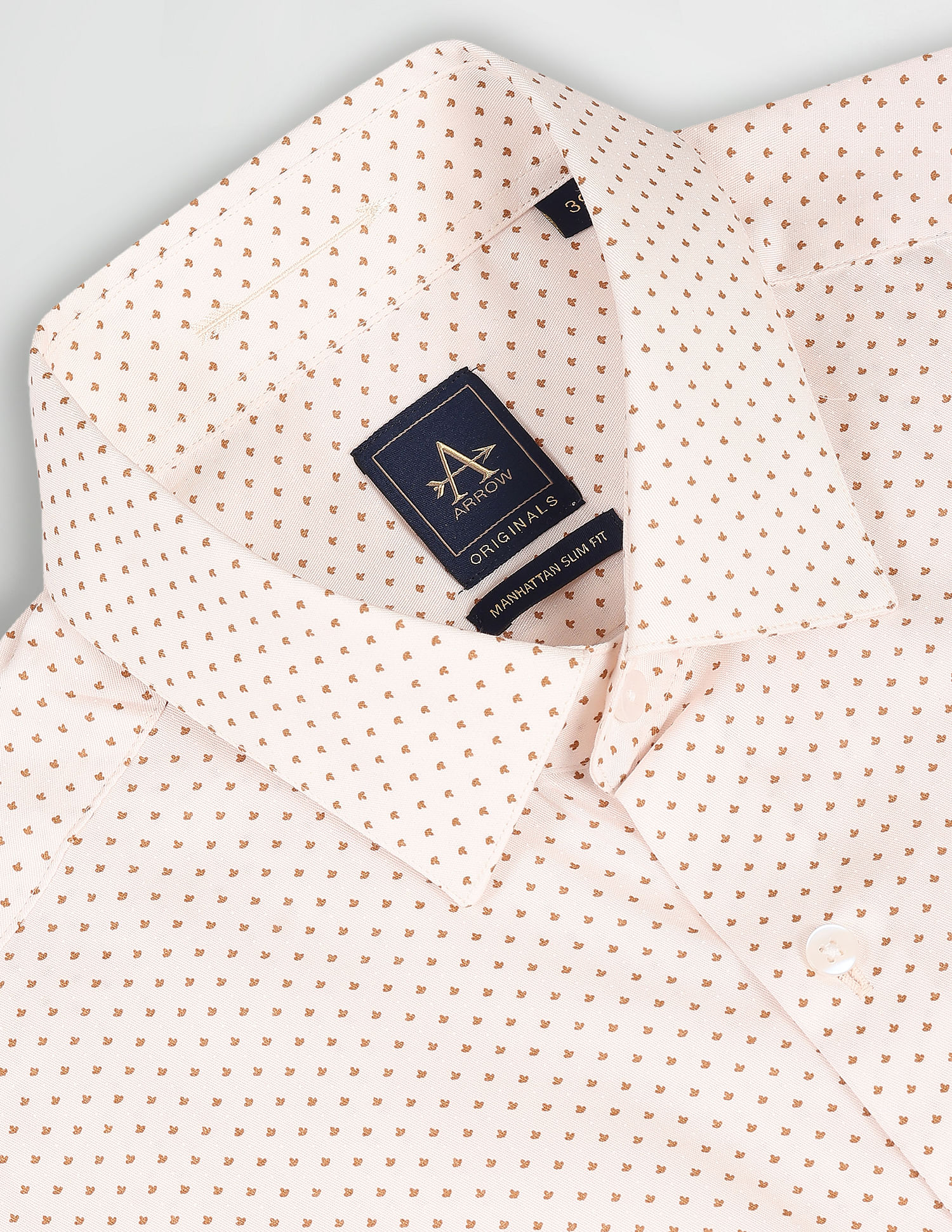 Arrow Manhattan Slim Fit Floral Shirt