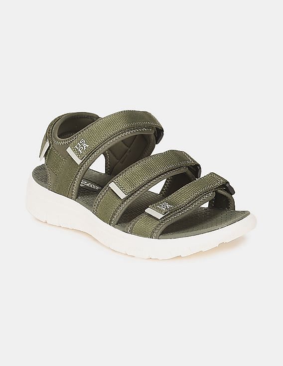 U.S. Polo Assn. Men Open Toe Non-Skid Lightweight Trexim Sandals