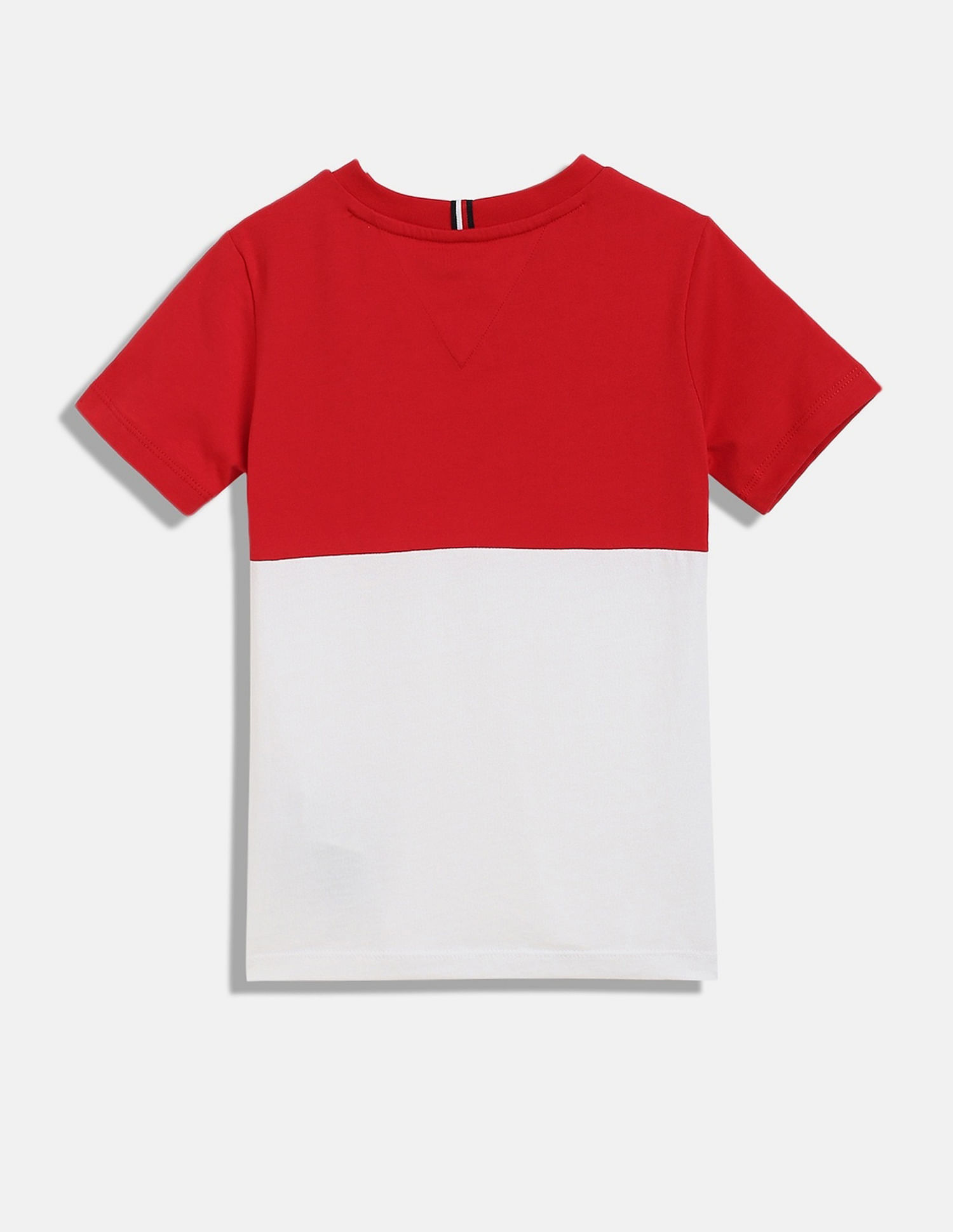 Tommy Hilfiger Kids Boys Colorblock Regular-Fit Cotton T-Shirt