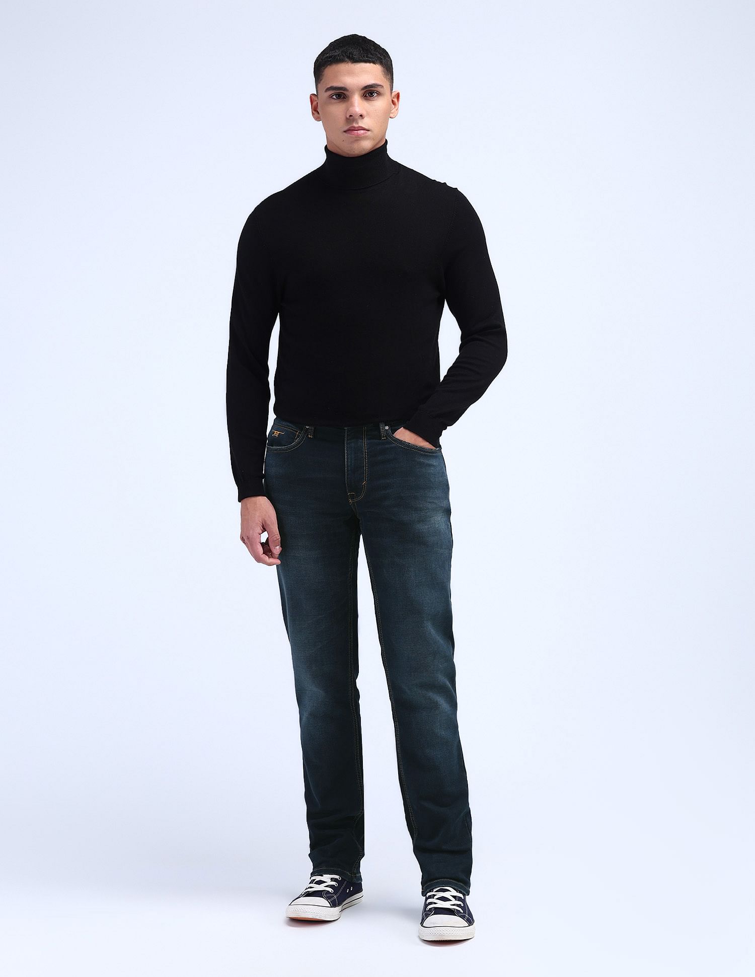 Flying Machine Freddie Slim Straight Fit Jeans