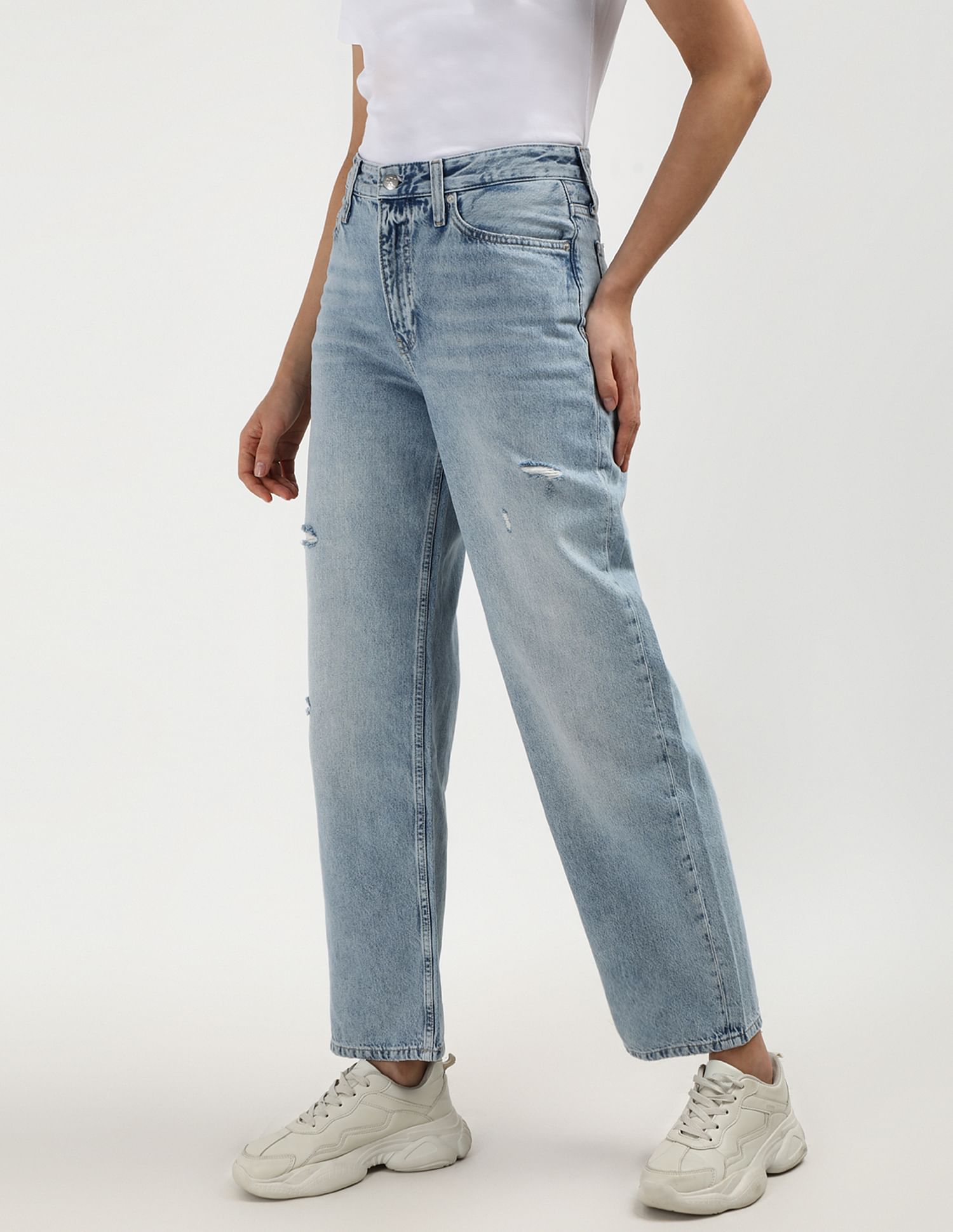 Calvin Klein Jeans High Rise 90's Straight Jeans