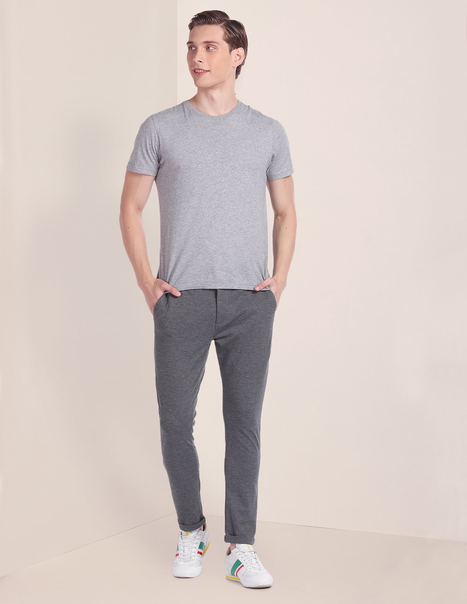 U.S. Polo Assn. Henry Tapered Cropped Fit Knit Trousers