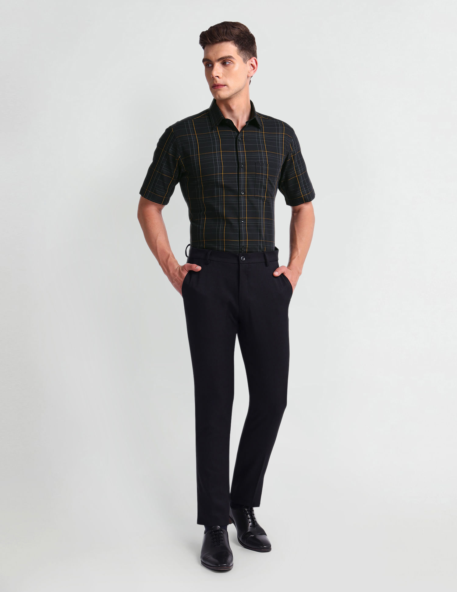 Arrow Pure Cotton Tartan Check Shirt