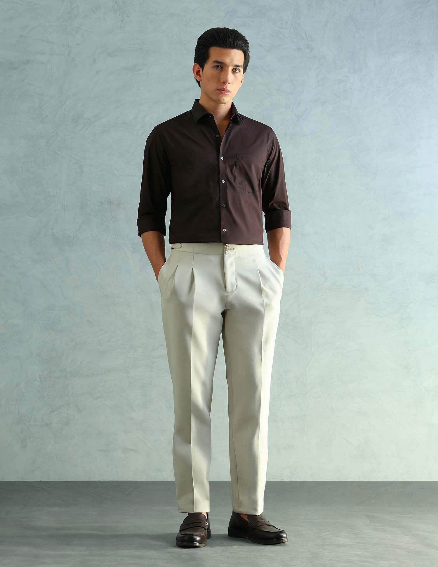 Arrow Slim Fit Smart Formal Shirt