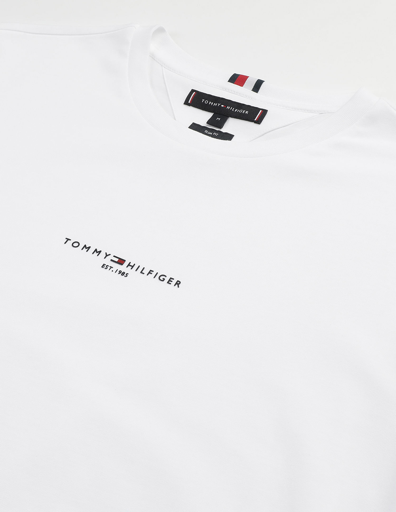 Tommy Hilfiger Logo Tipped Short Sleeve T-Shirt