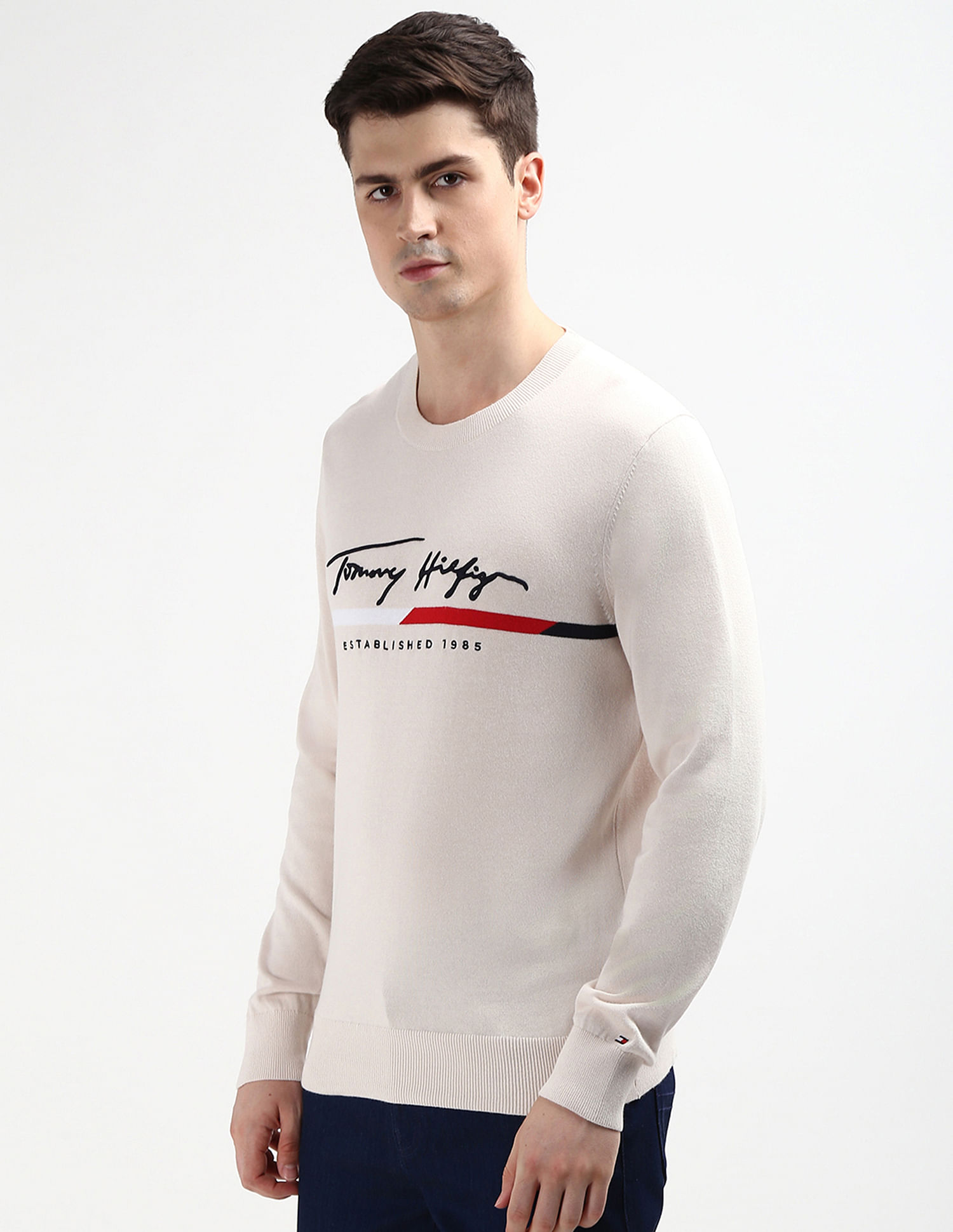 Tommy Hilfiger Logan Logo Crew Neck Sweater