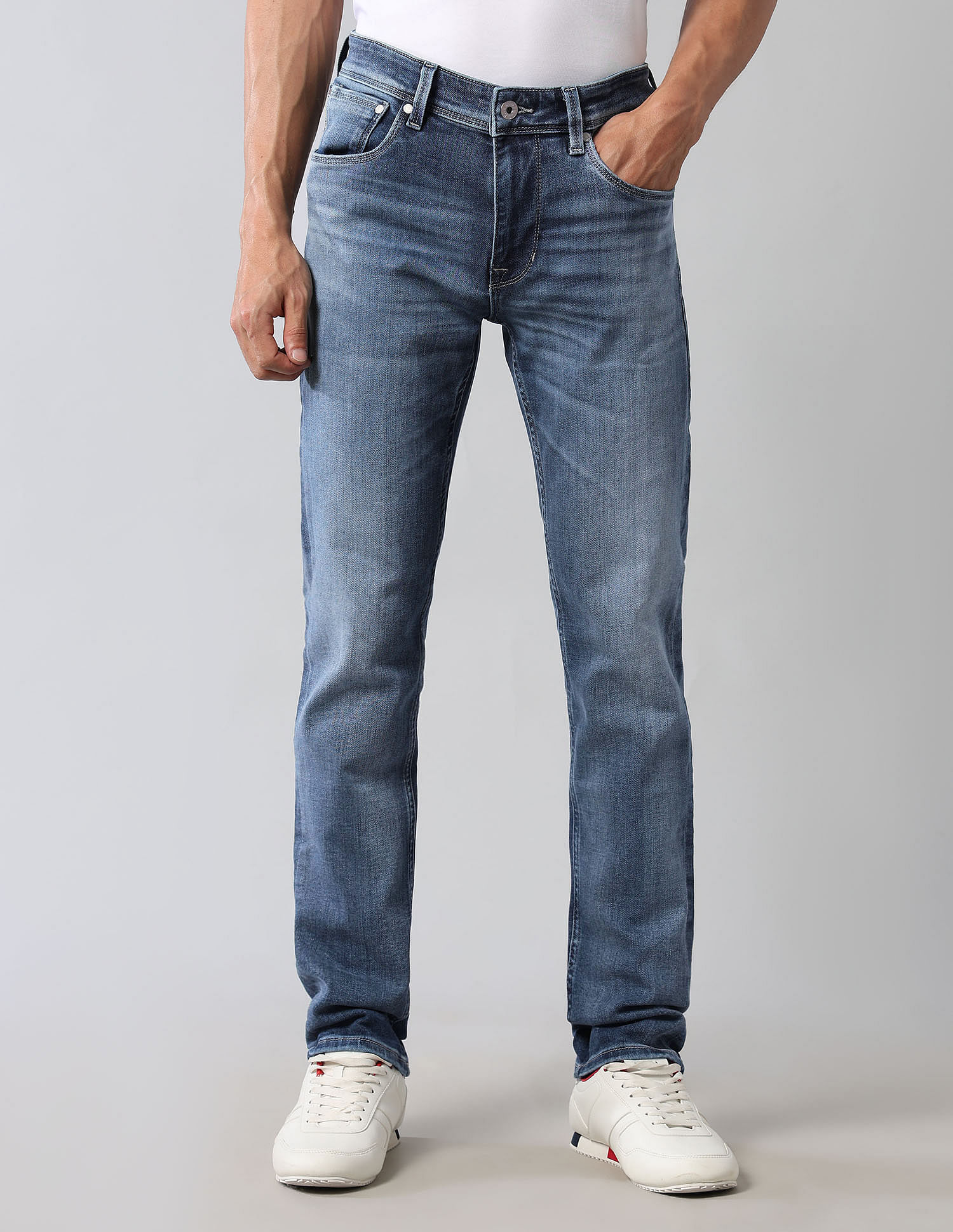 U.S. Polo Assn. Denim Co. Regallo Skinny Fit Blue Super Stretch Jeans