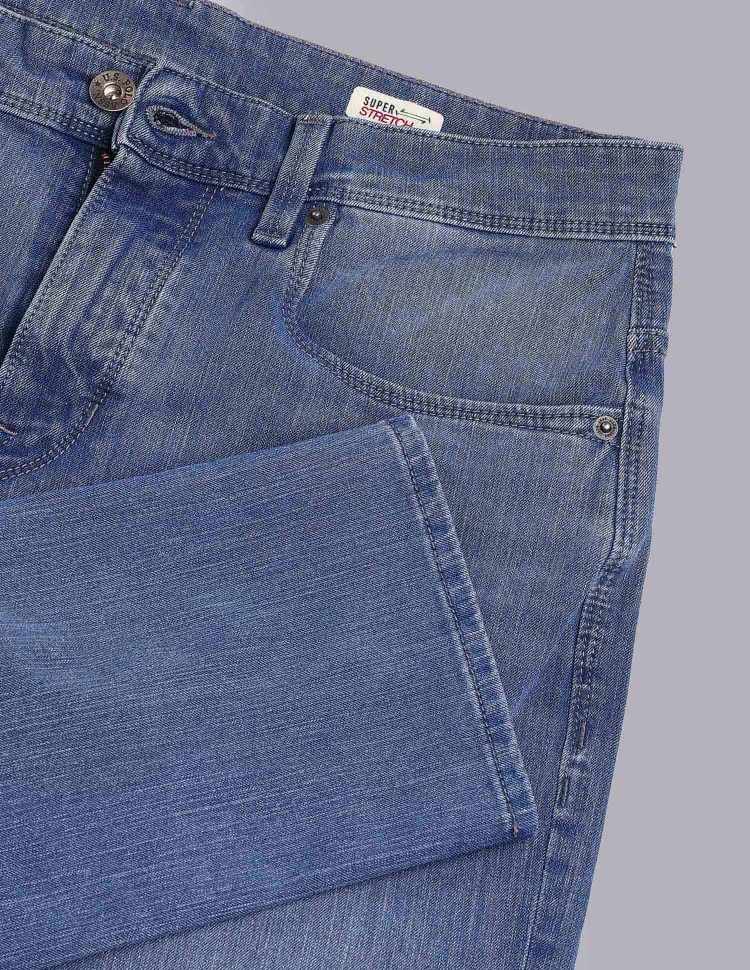 U.S. Polo Assn. Denim Co. Bi Stretch Authentic Henry Tapered Fit Jeans