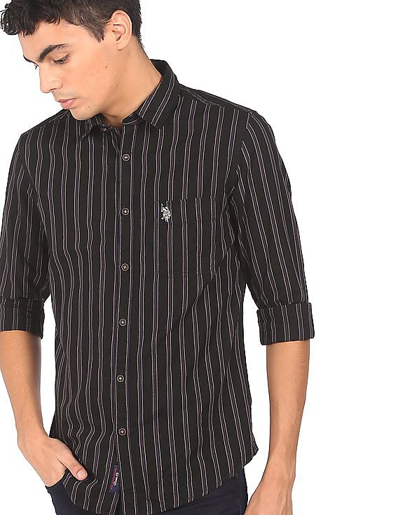 Us polo hot sale black shirt