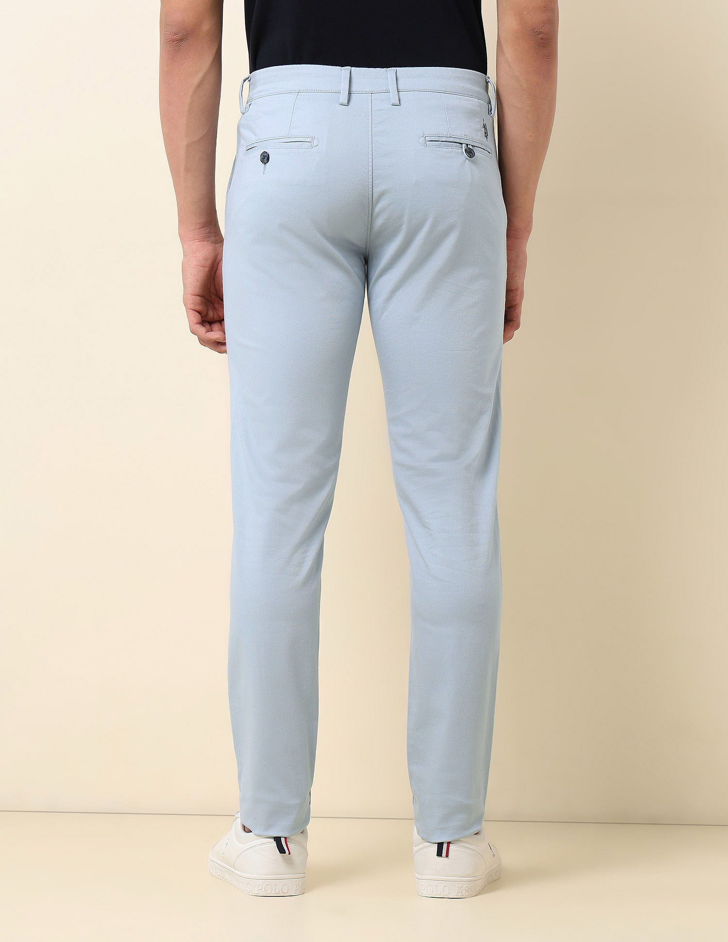 U.S. Polo Assn. Dobby Austin Slim Fit Trousers