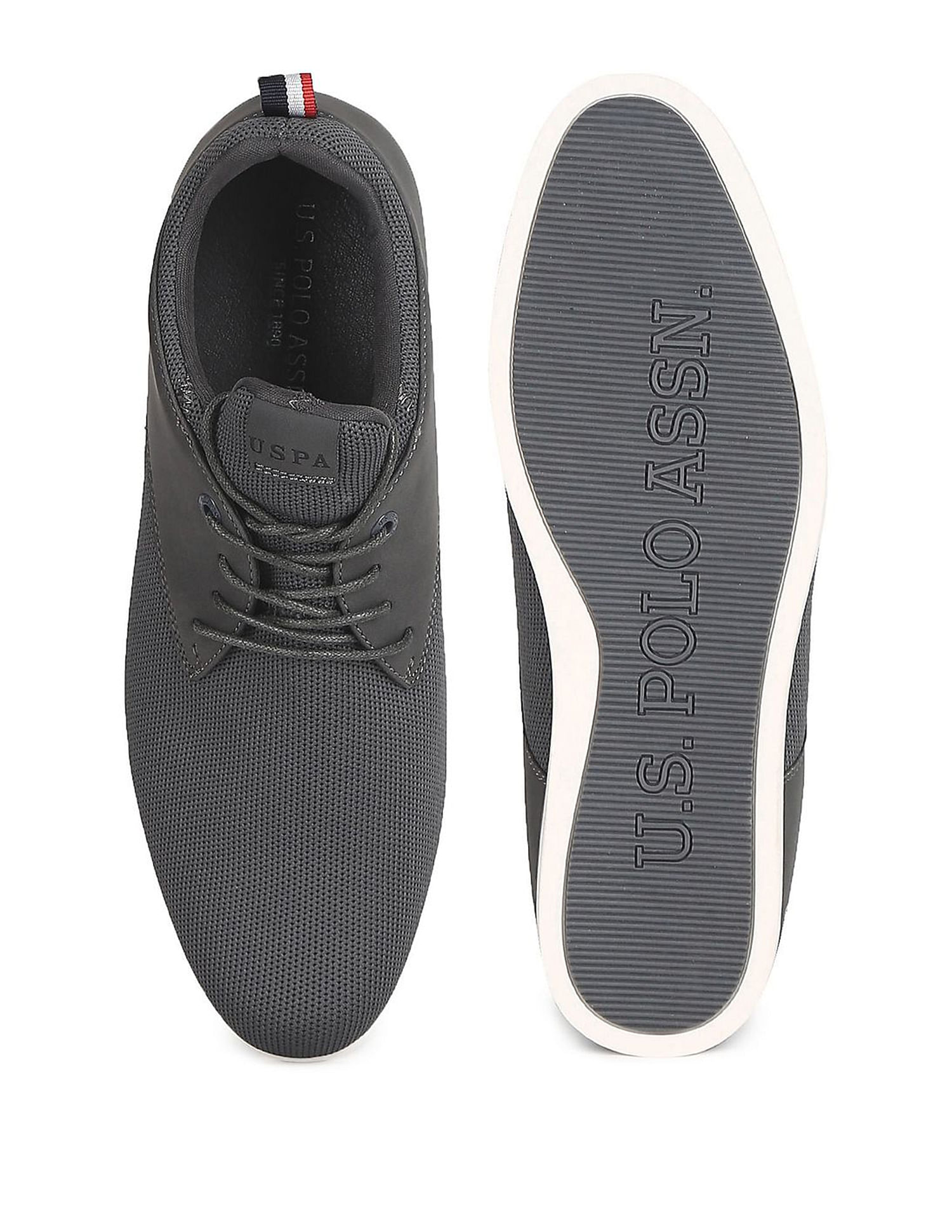 U.S. Polo Assn. Men Lace Up Panelled Warren 2.0 Sneakers