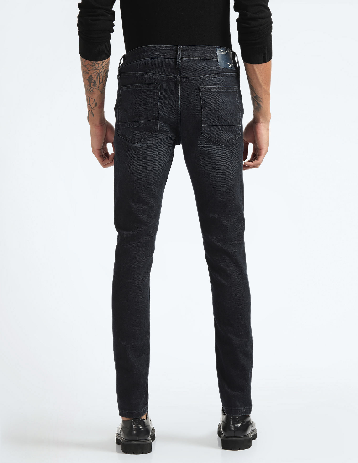 Flying Machine Super Skinny Fit Stone Wash Jeans