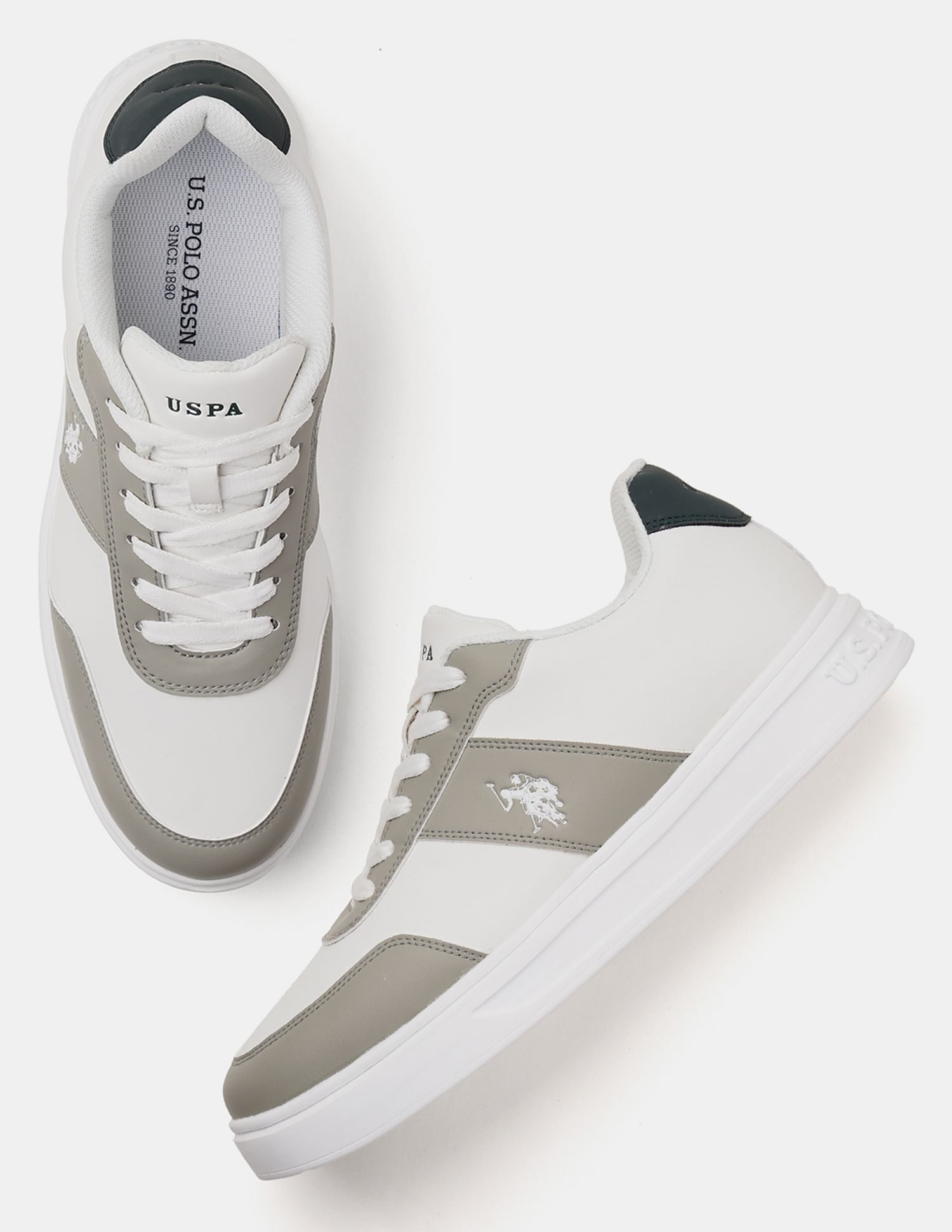 U.S. Polo Assn. Men Torm Colour Blocked Sneakers