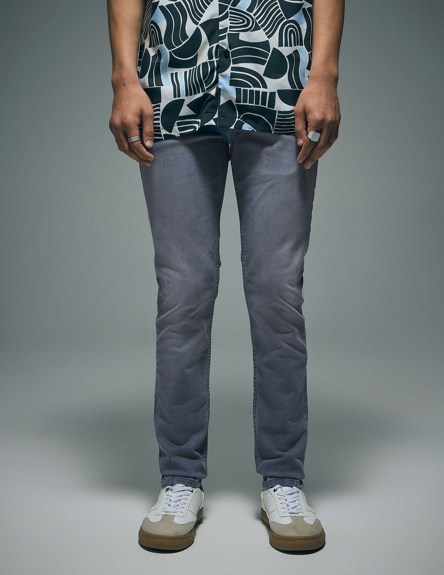 Flying Machine Jackson Skinny Fit Stone Washed Jeans