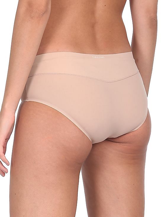 Buy Calvin Klein Underwear Women Beige Low Rise Solid Hipster Panties -  NNNOW.com