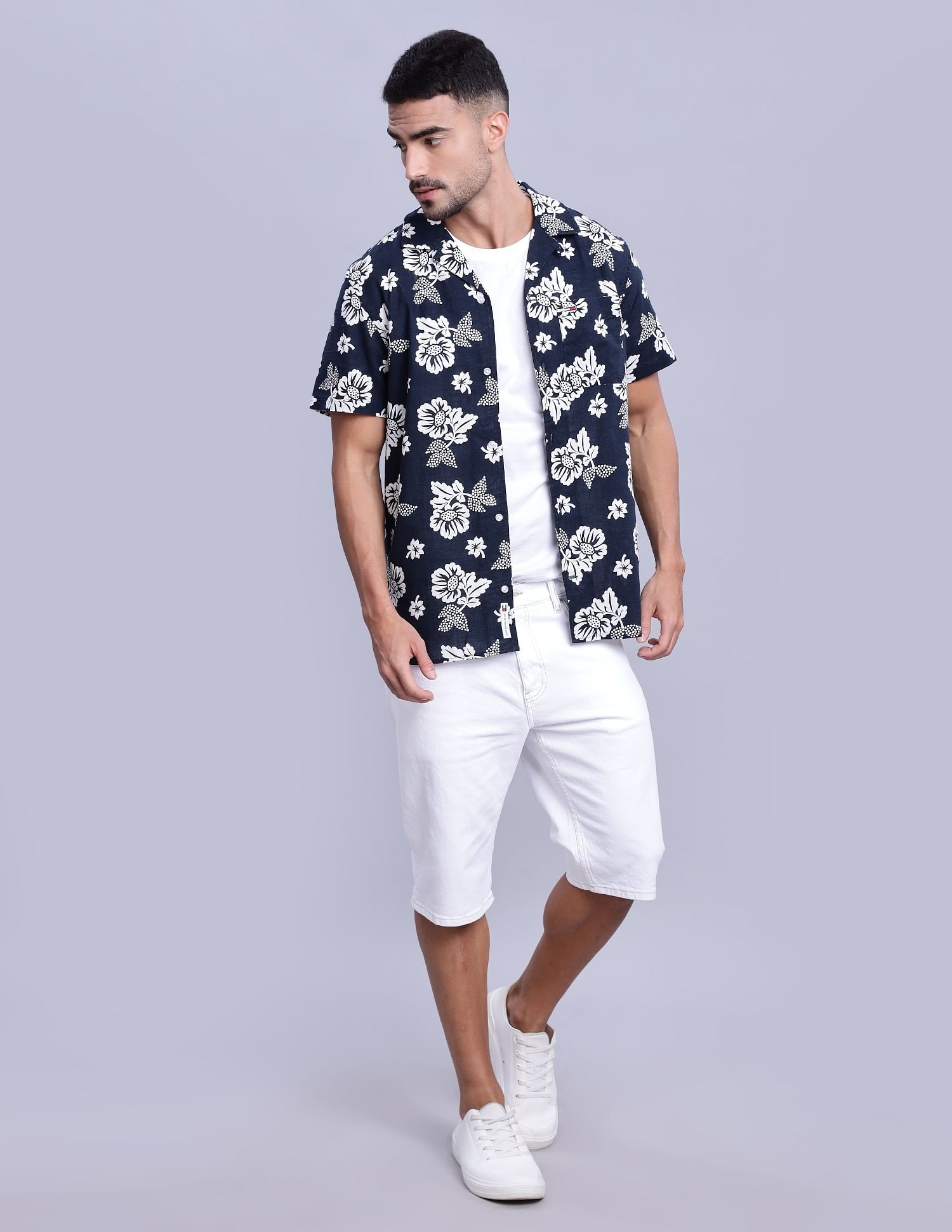 Tommy Hilfiger Printed Regular-Fit Woven Shirts