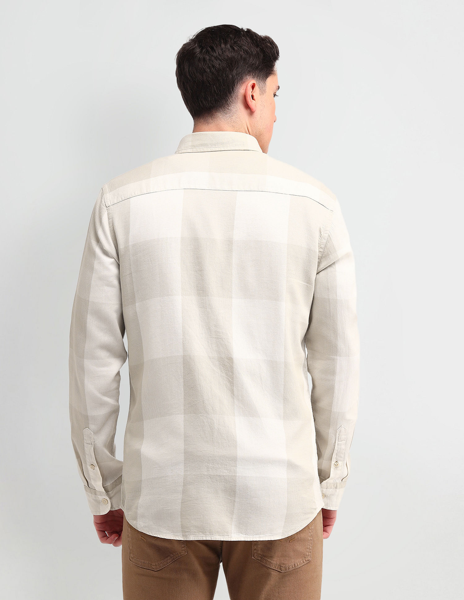 U.S. Polo Assn. Denim Co. Buffalo Checked Slim Fit Shirt