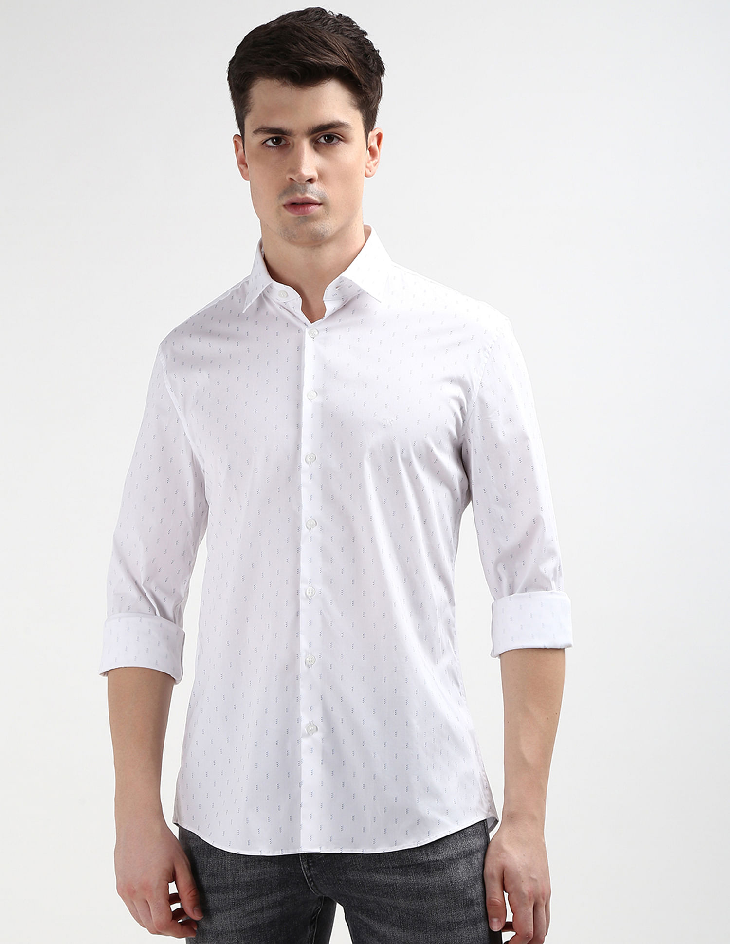 Calvin Klein Organic Cotton Poplin Weave Shirt