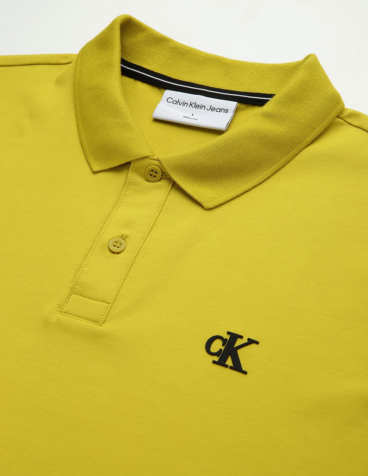Calvin Klein Slim Fit Cotton Polo Shirt