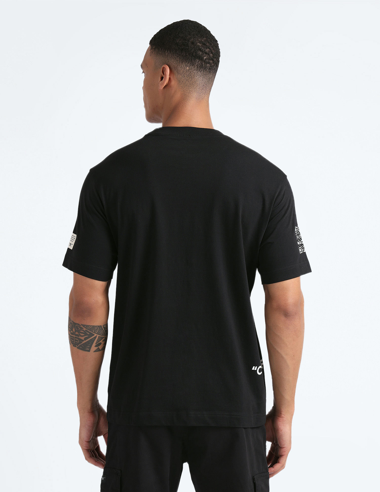 Flying Machine Glow In The Dark Oversized T-Shirt