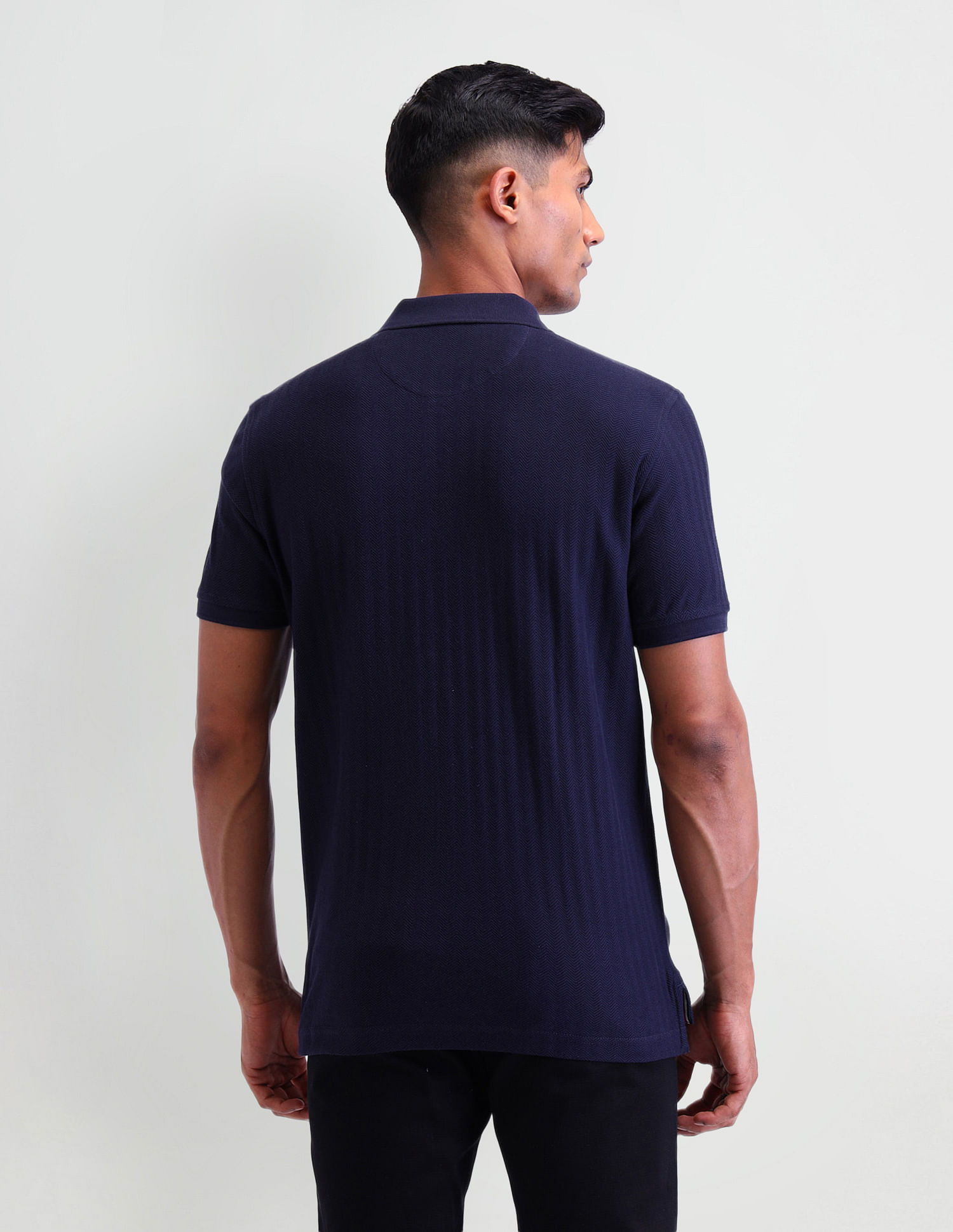 Arrow Sport Textured Regular Fit Polo Shirt