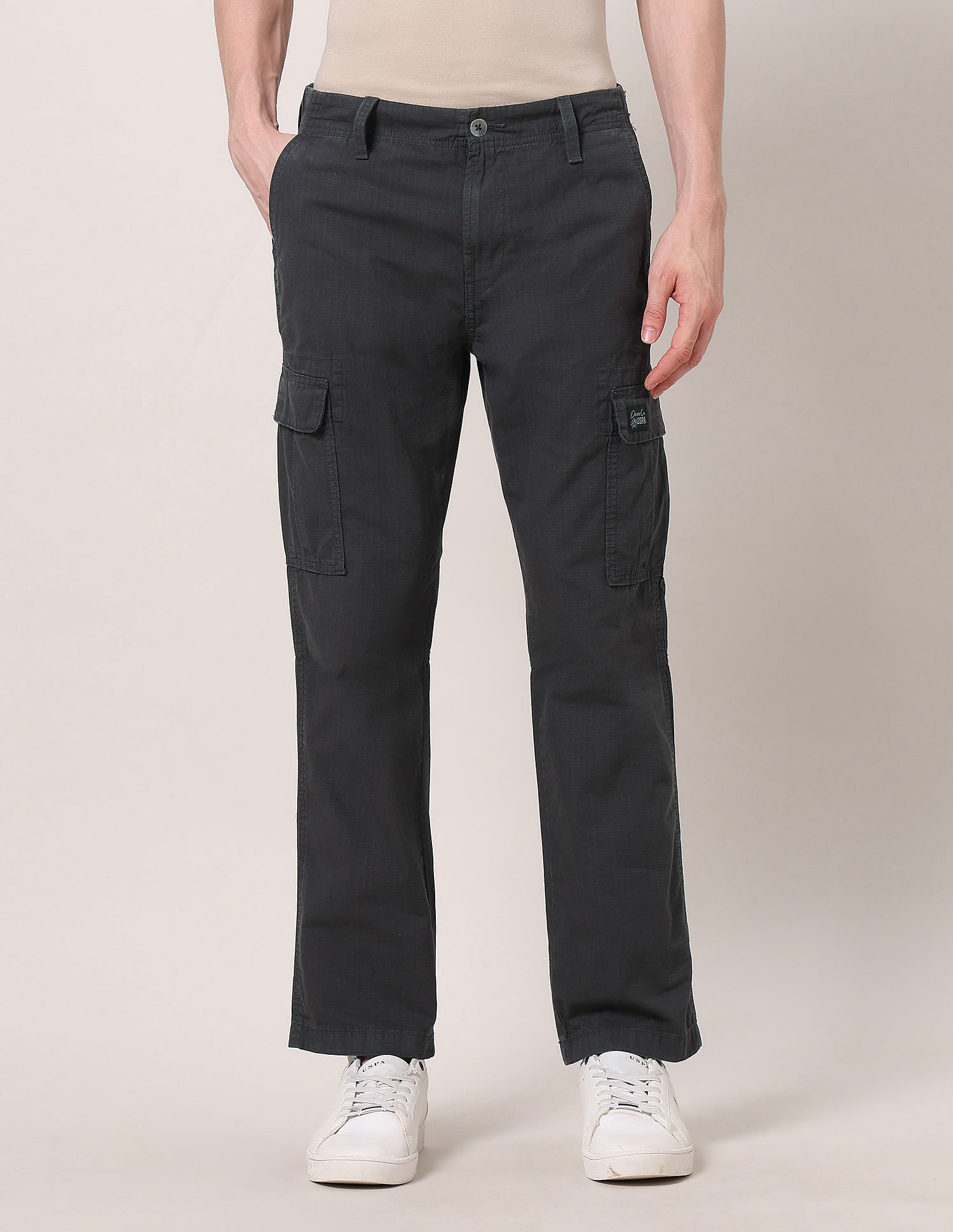 U.S. Polo Assn. Denim Co. Straight Fit Cargo Trousers