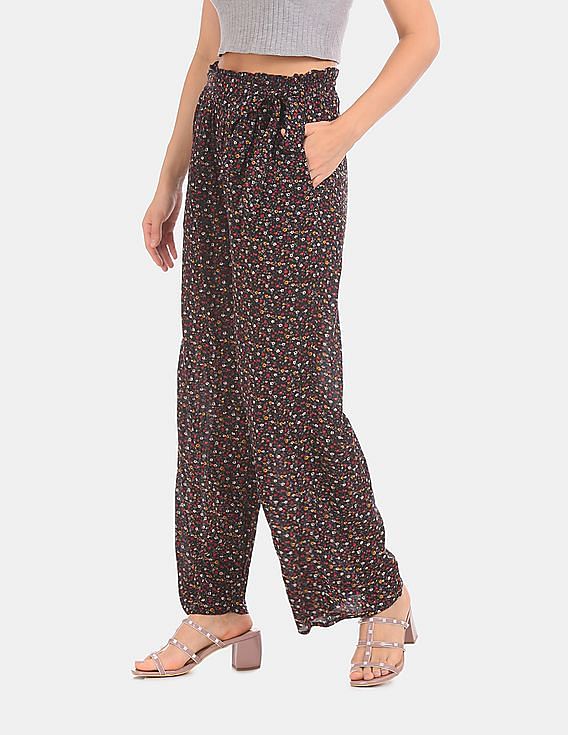 Ruffle TieWaist Pants  Ditch the Denim on Your Next Vacation  These 11  Chic Pants Are All Under 25 on Amazon  POPSUGAR Fashion Photo 6