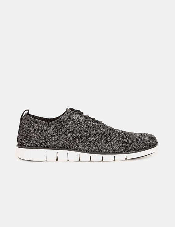 Buy Cole Haan Men Charcoal ZERØGRAND Stitchlite™ Oxford  display picture 3