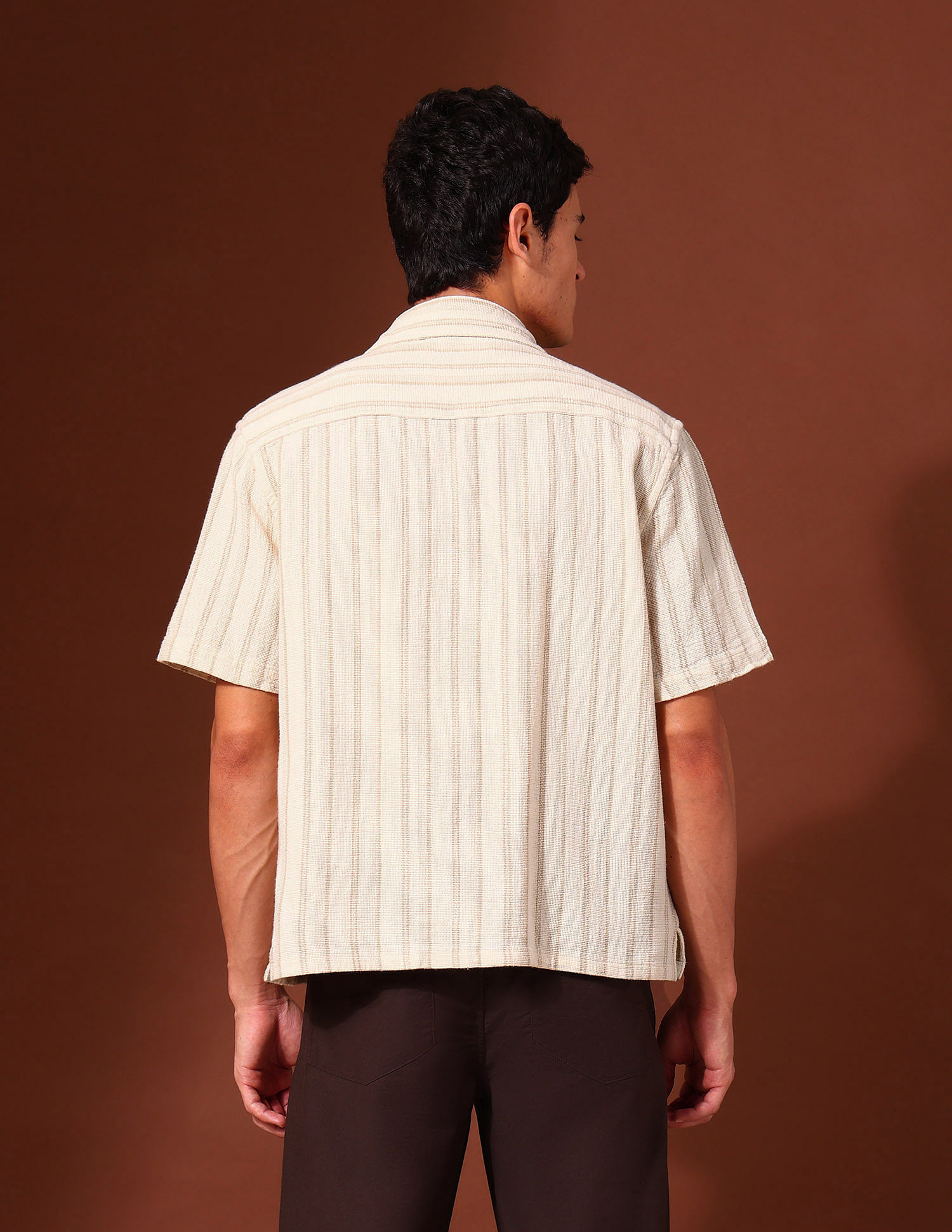 U.S. Polo Assn. Vertical Striped Pure Cotton Shirt