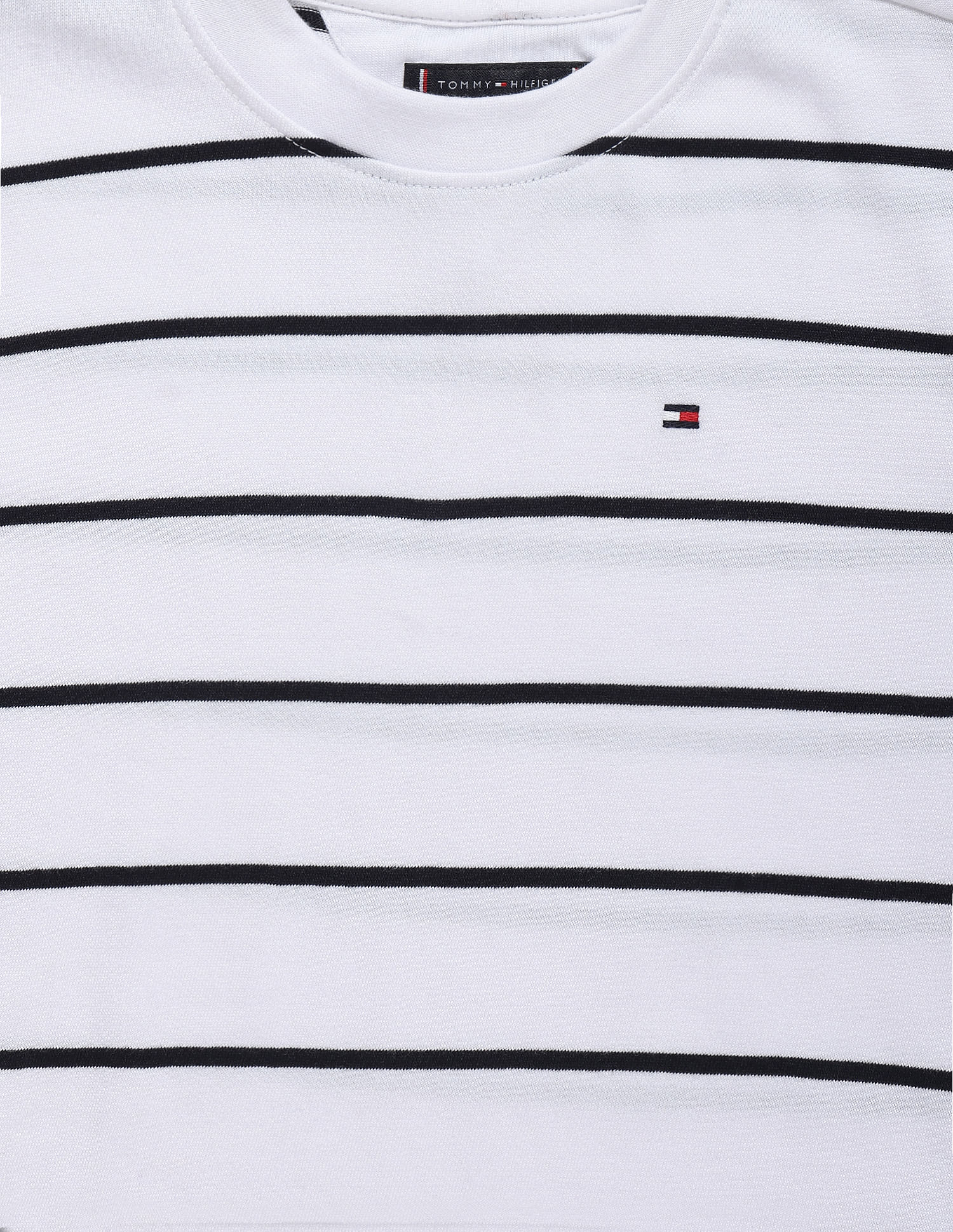 Tommy Hilfiger Kids Boys Sustainable Horizontal Stripe T-Shirt