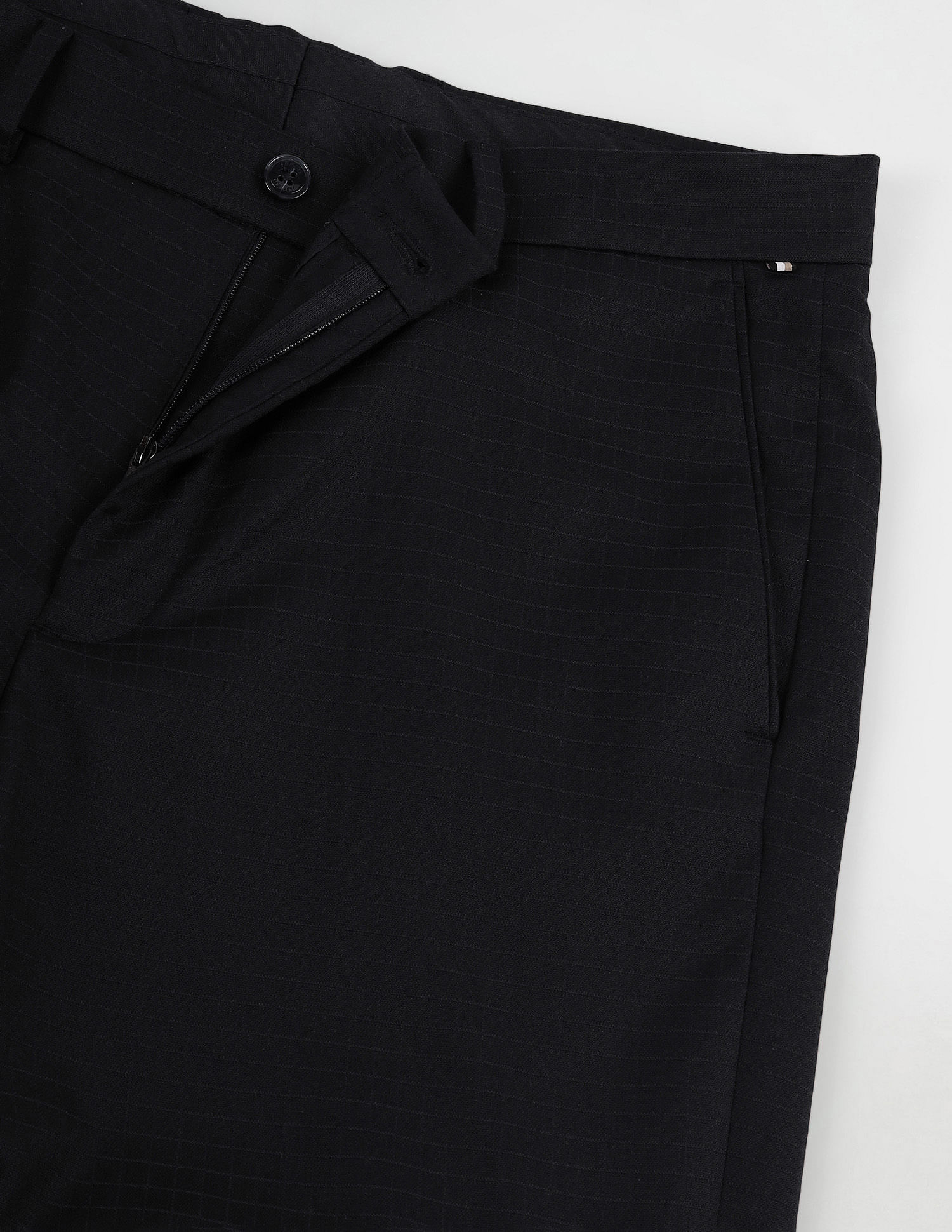 Arrow Newyork Smart Flex Super Slim Fit Trousers