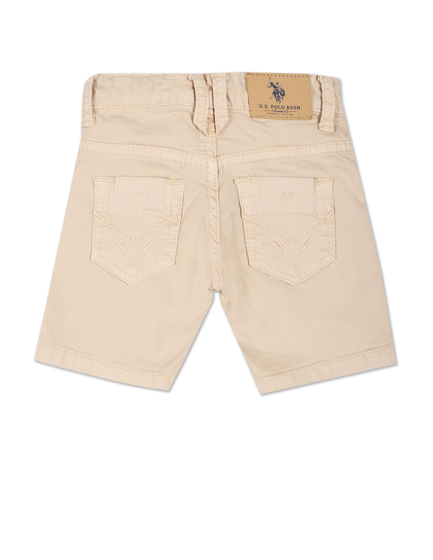 U.S. Polo Assn. Kids Solid Dyed Shorts