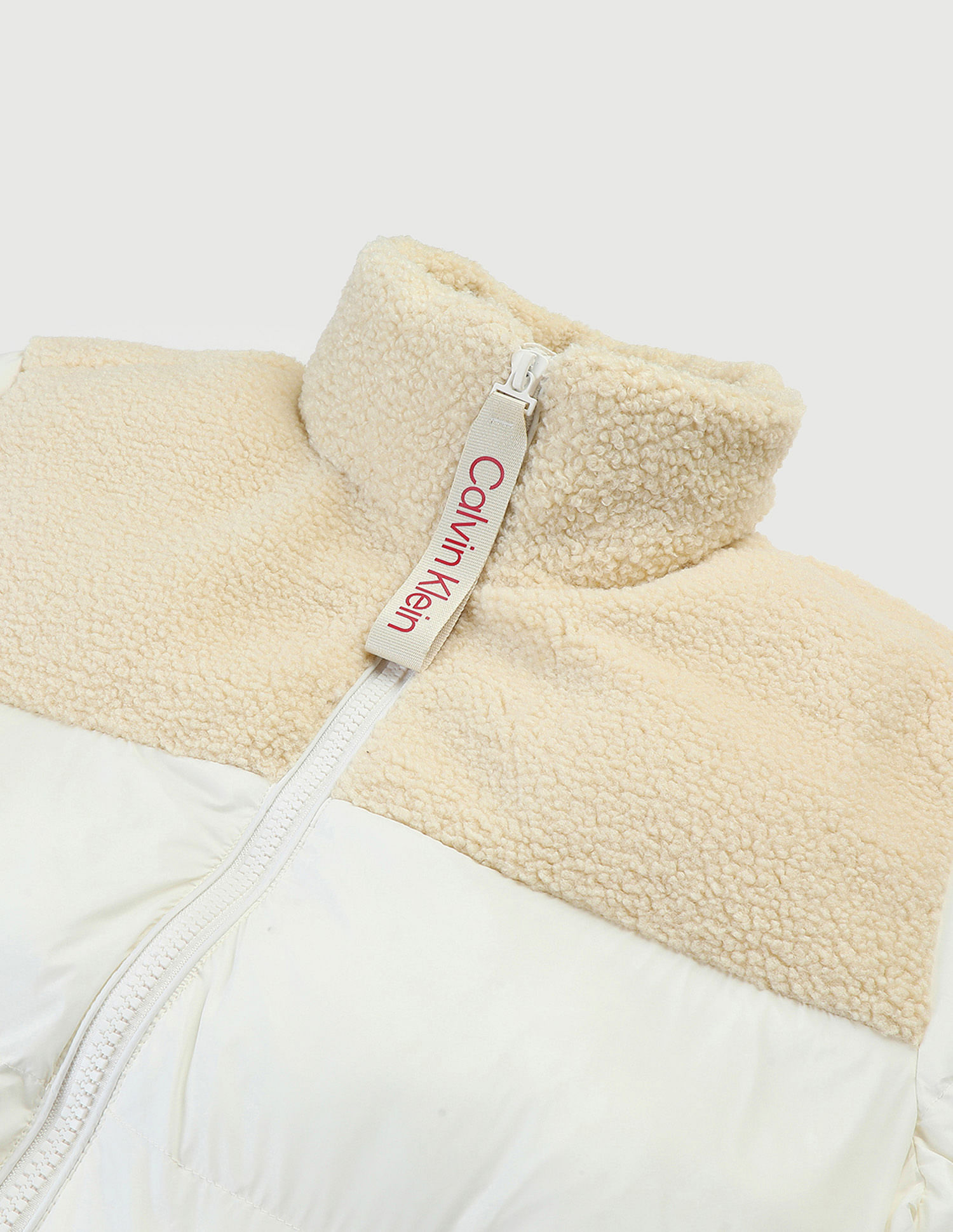 Calvin Klein Jeans Regular Fit Sherpa Puffer Jacket