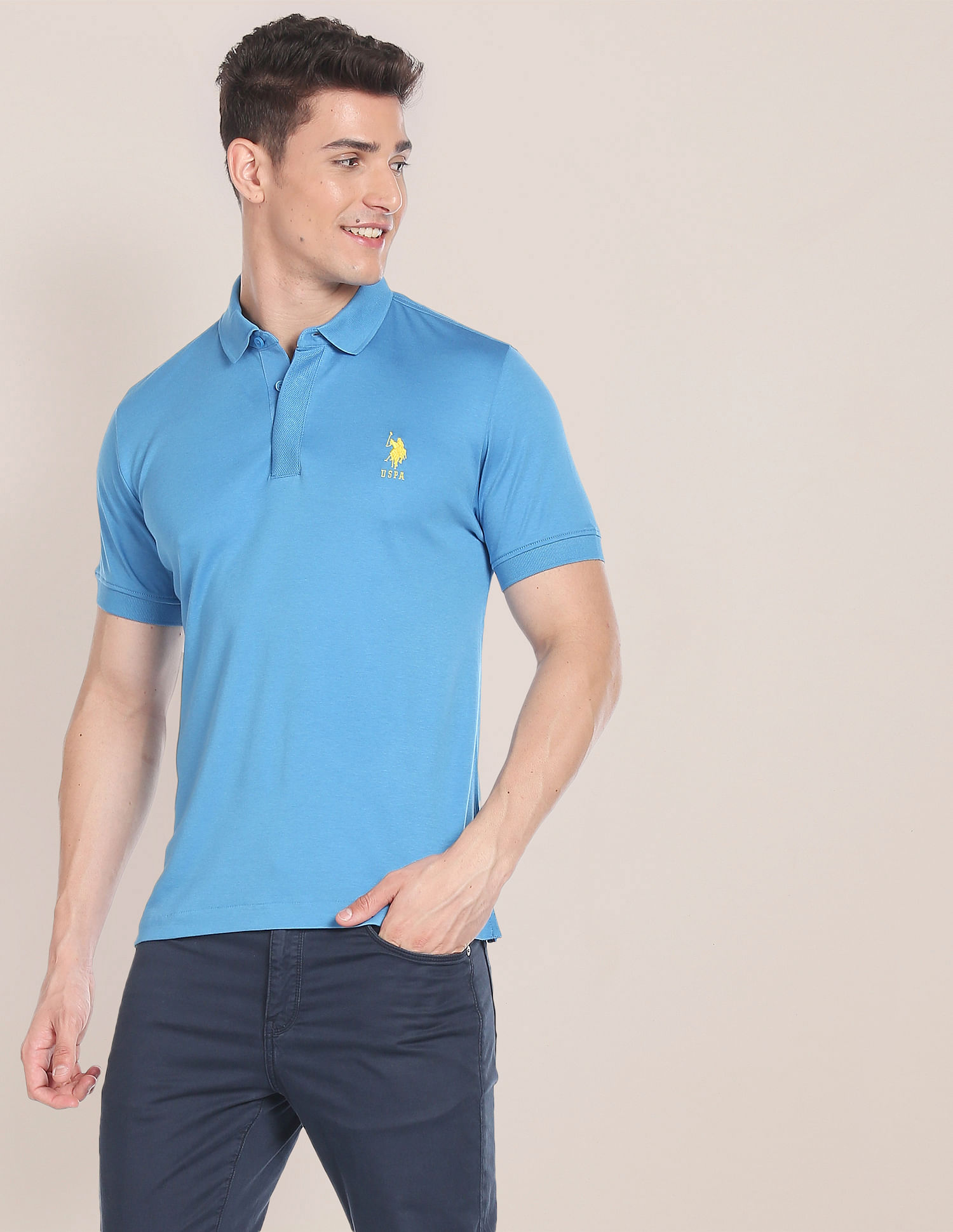 Buy U.S. Polo Assn. Cotton Luxury Polo Shirt - NNNOW.com