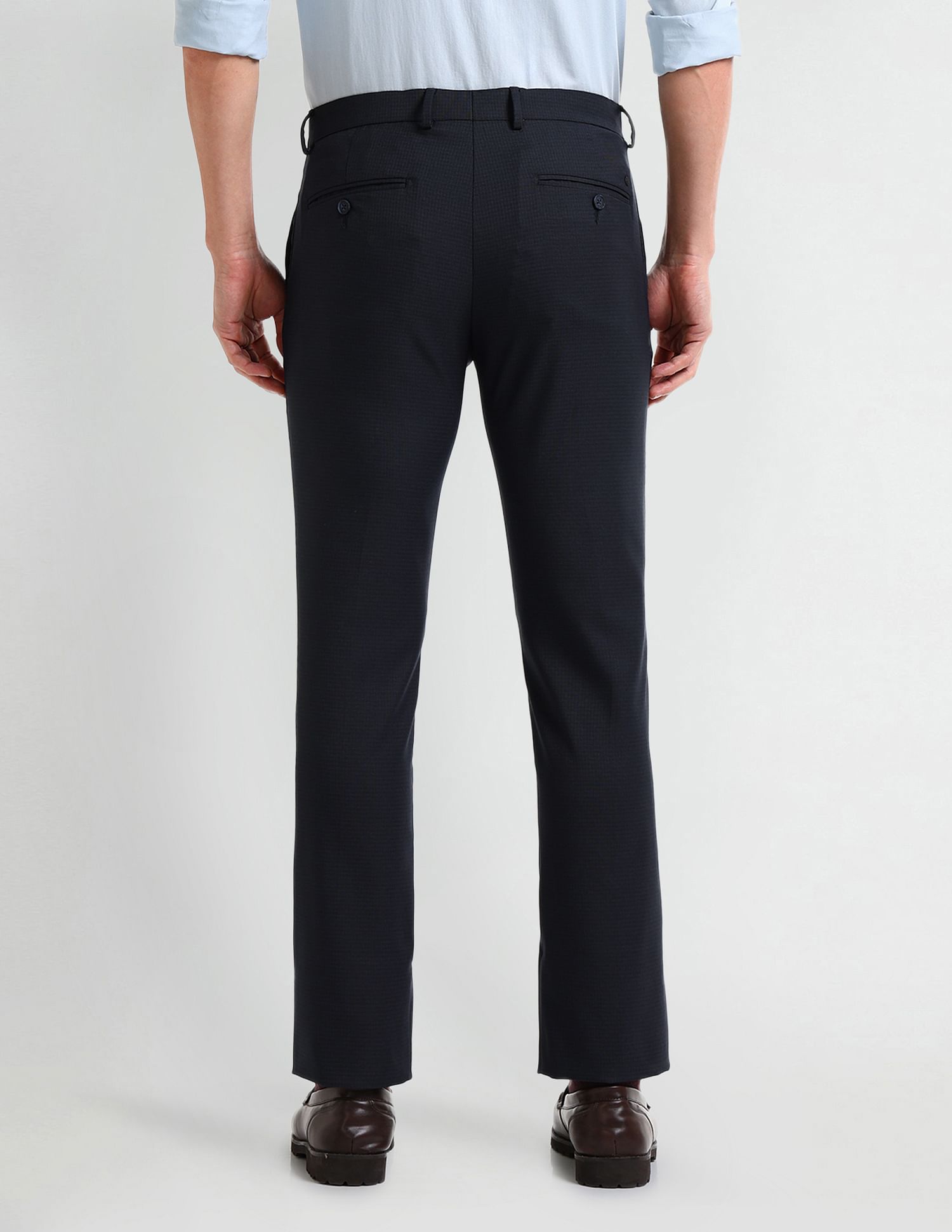 Arrow Tapered Fit Dobby Trousers