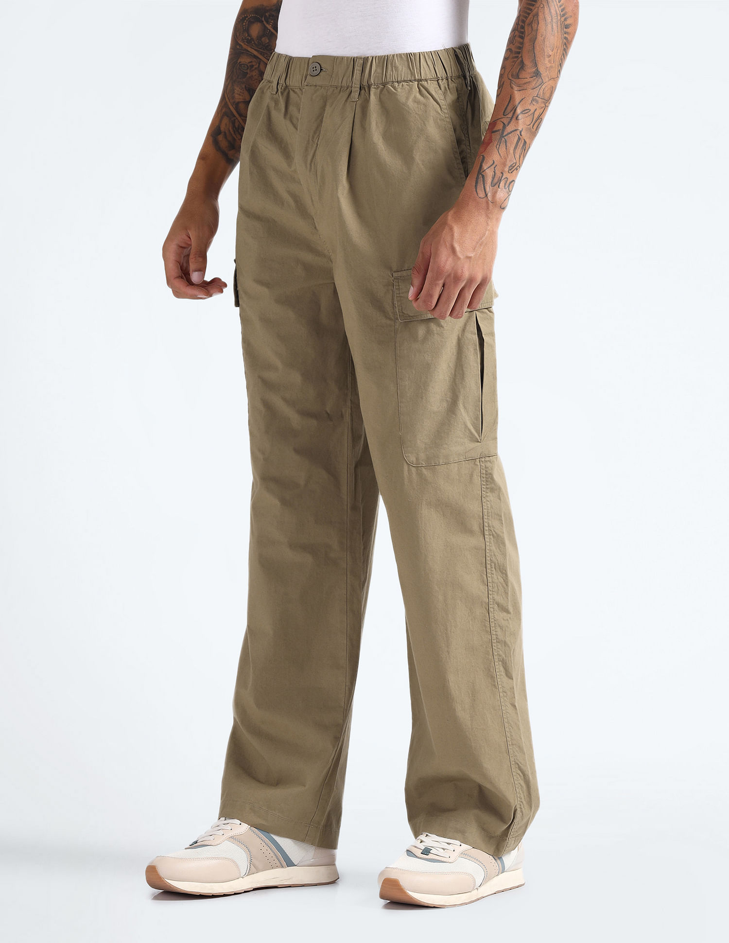 Flying Machine Relaxed Cargo Trousers