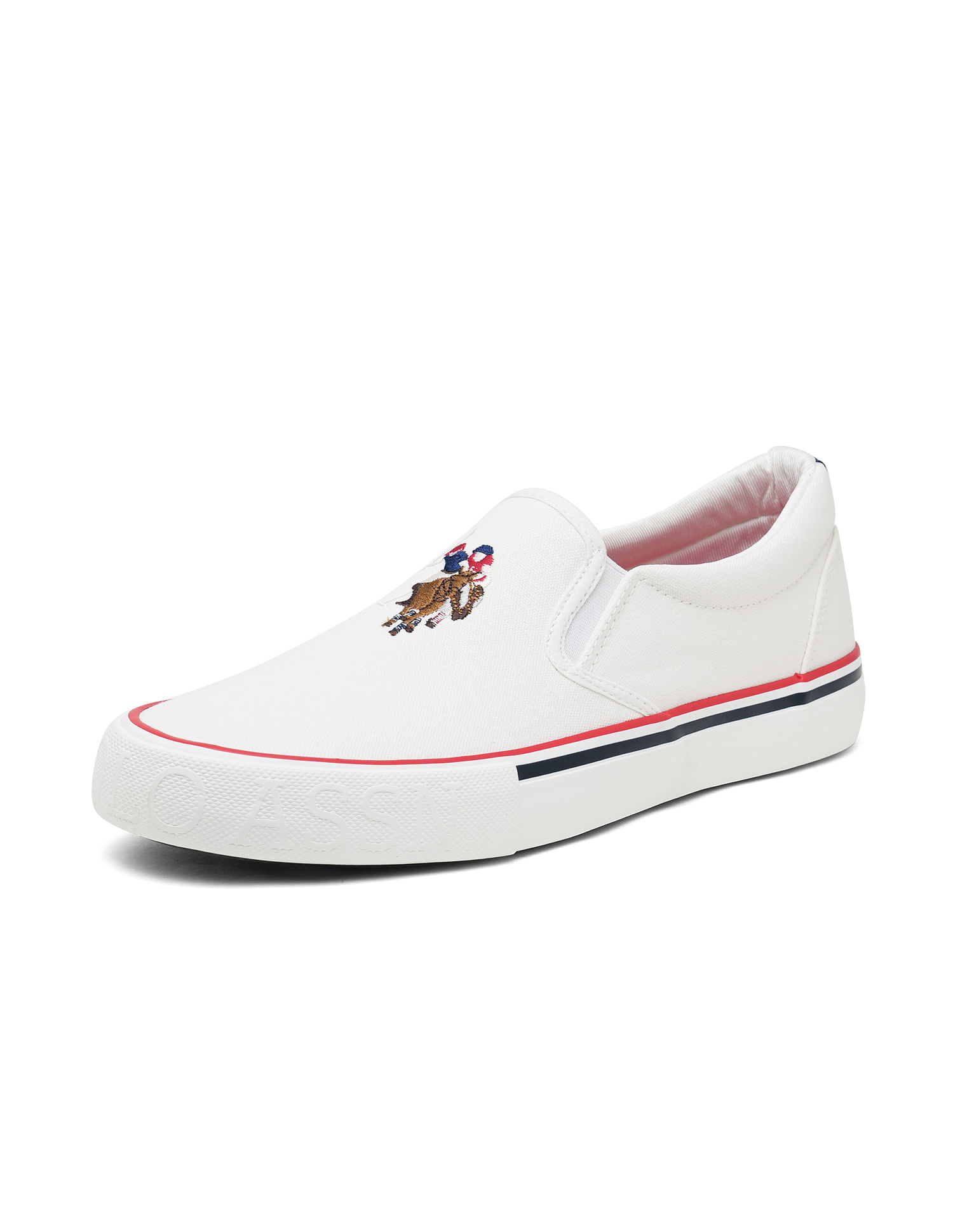 just do it. 未使用 POLO / Canvas Slip On Buy U.S. Polo Assn. Men Skye Navy Classics Sneaker Slip On