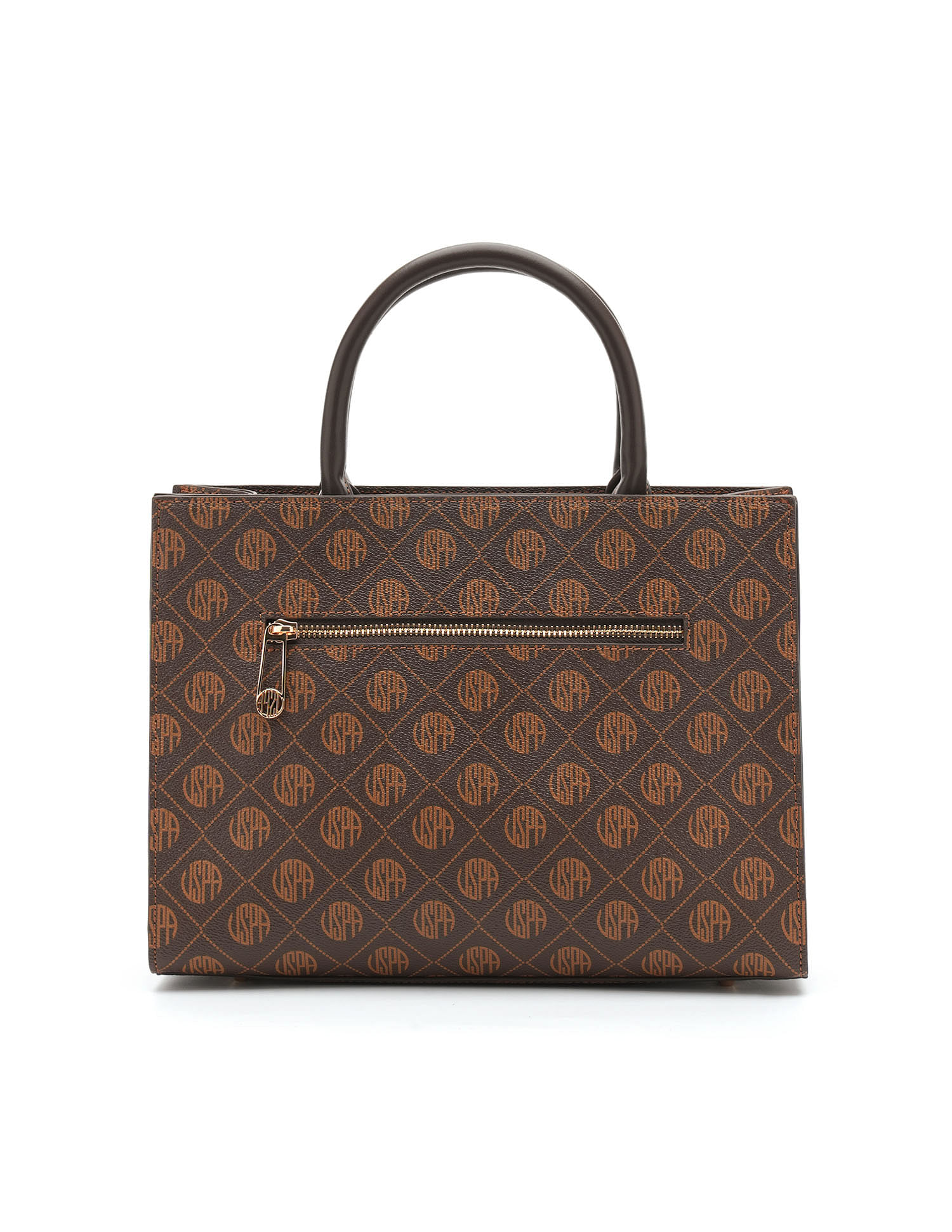 U.S. Polo Assn. Bernice Monogram Satchel Bag