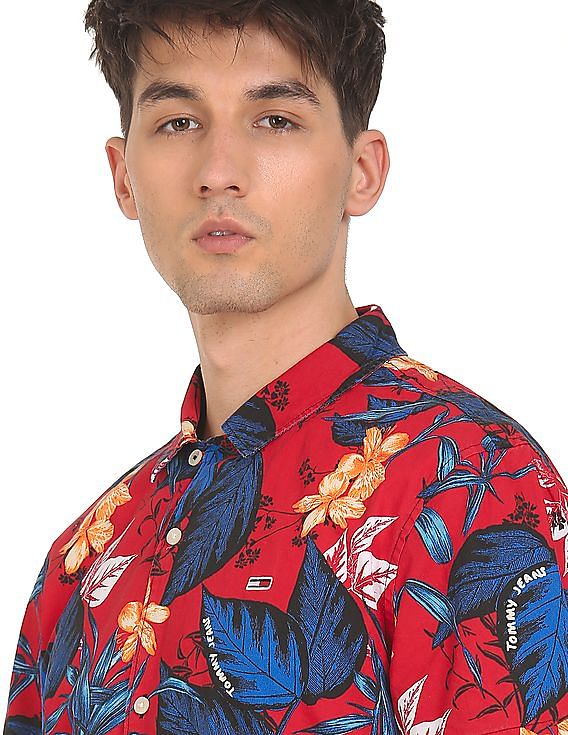 Camisa hawaiana 2025 tommy hilfiger