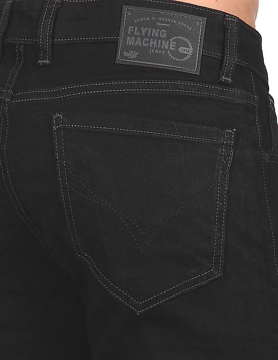 Flying machine best sale black jeans