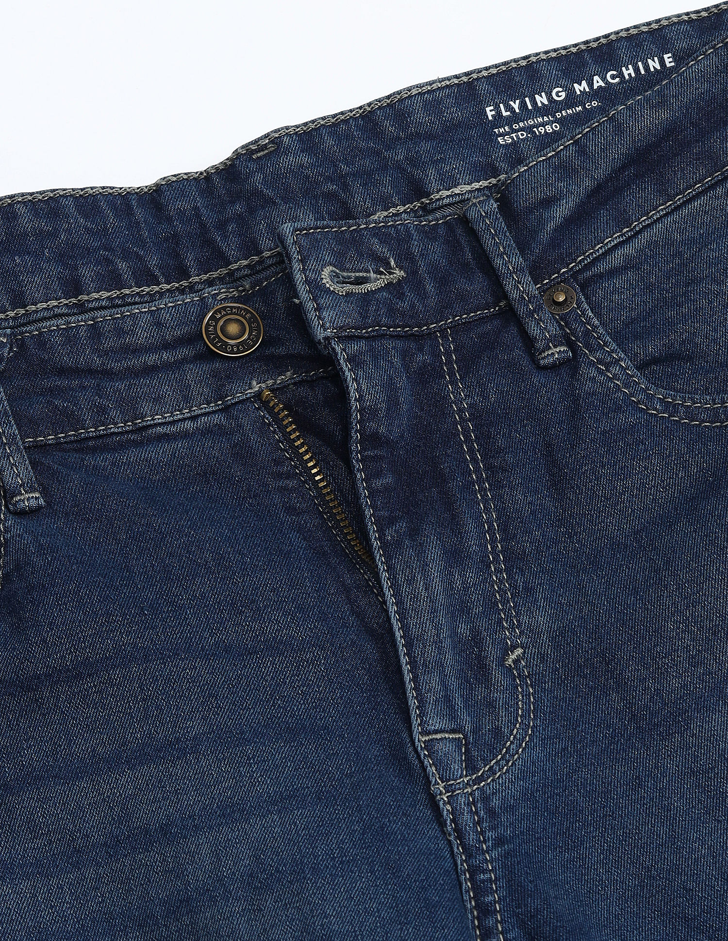 Flying Machine Freddie Slim Straight Fit Jeans