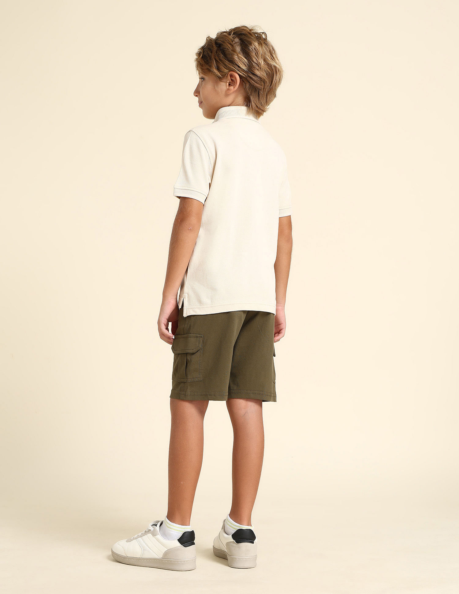 U.S. Polo Assn. Kids Boys Regular Fit Solid Polo Shirt